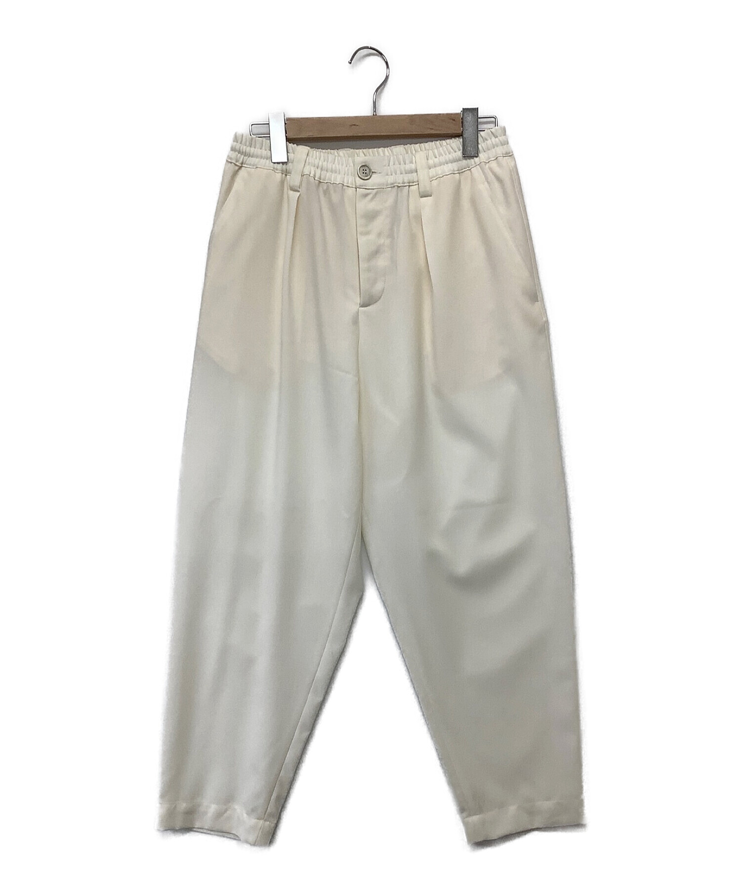 中古・古着通販】MARNI (マルニ) TROPICAL WOOL EASY PANTS ホワイト ...