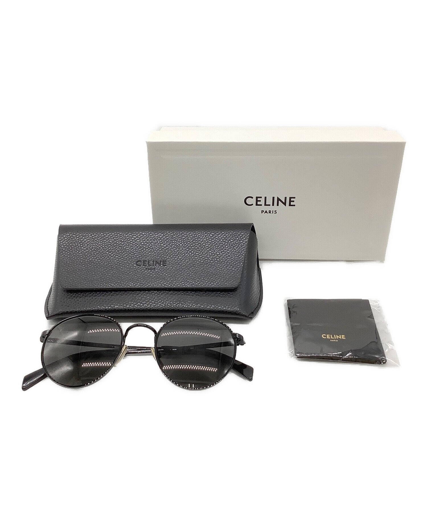 中古・古着通販】CELINE (セリーヌ) サングラス ブラック｜ブランド