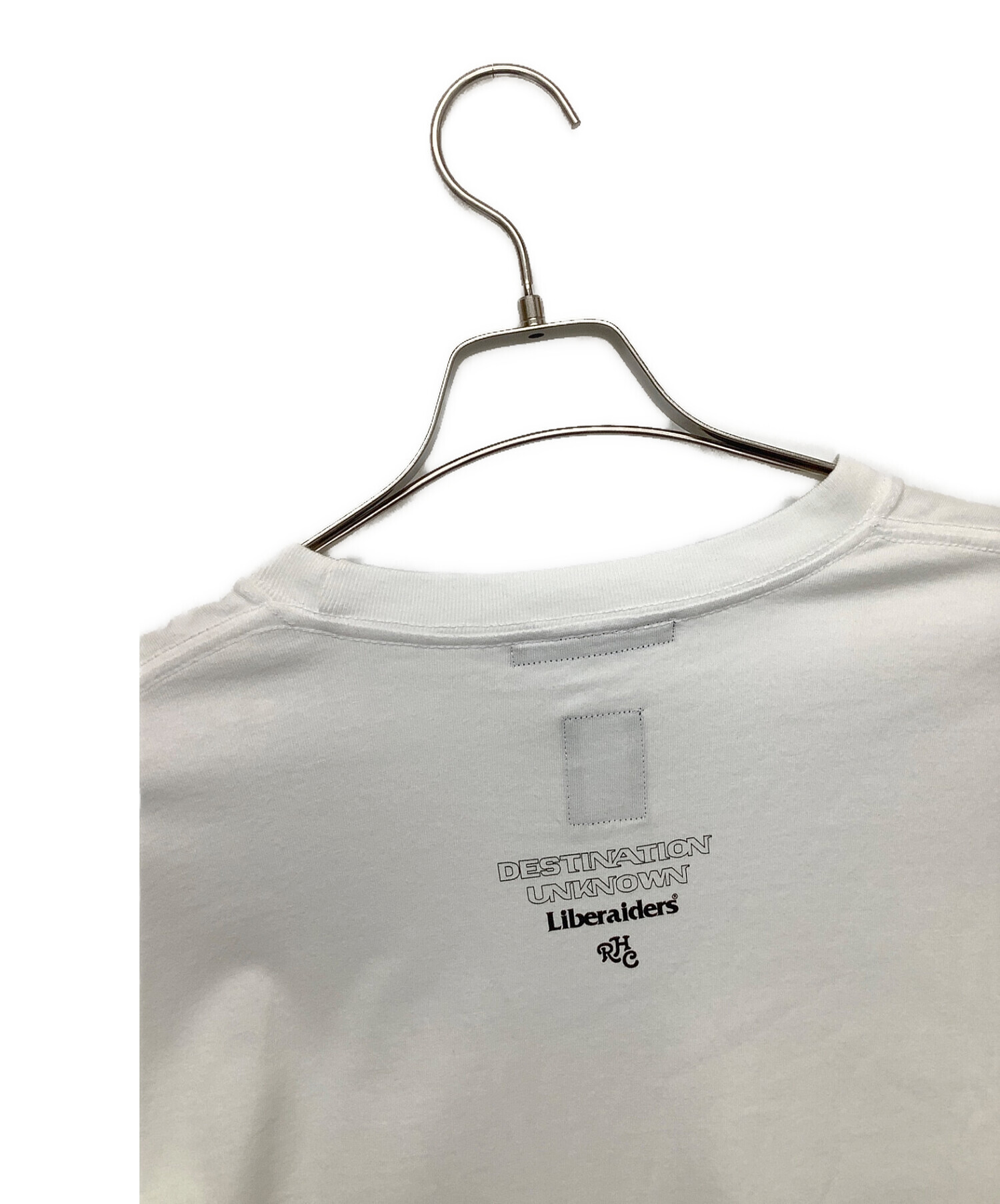 RHC Ron Herman×LIBERAIDERS (アールエイチシー ロンハーマン×リベレイダース) Tシャツ ホワイト サイズ:L