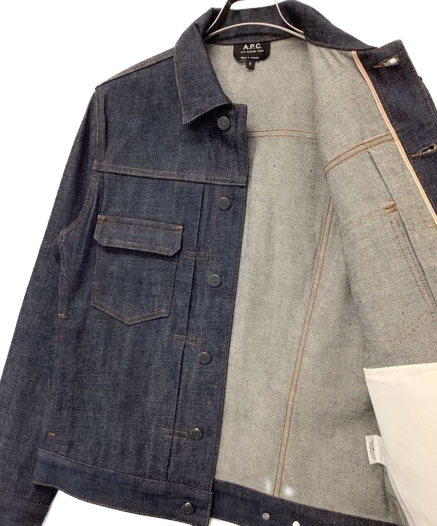 A.P.C. アーペーセー デニムジャケット RUE MADAME PARIS - アウター