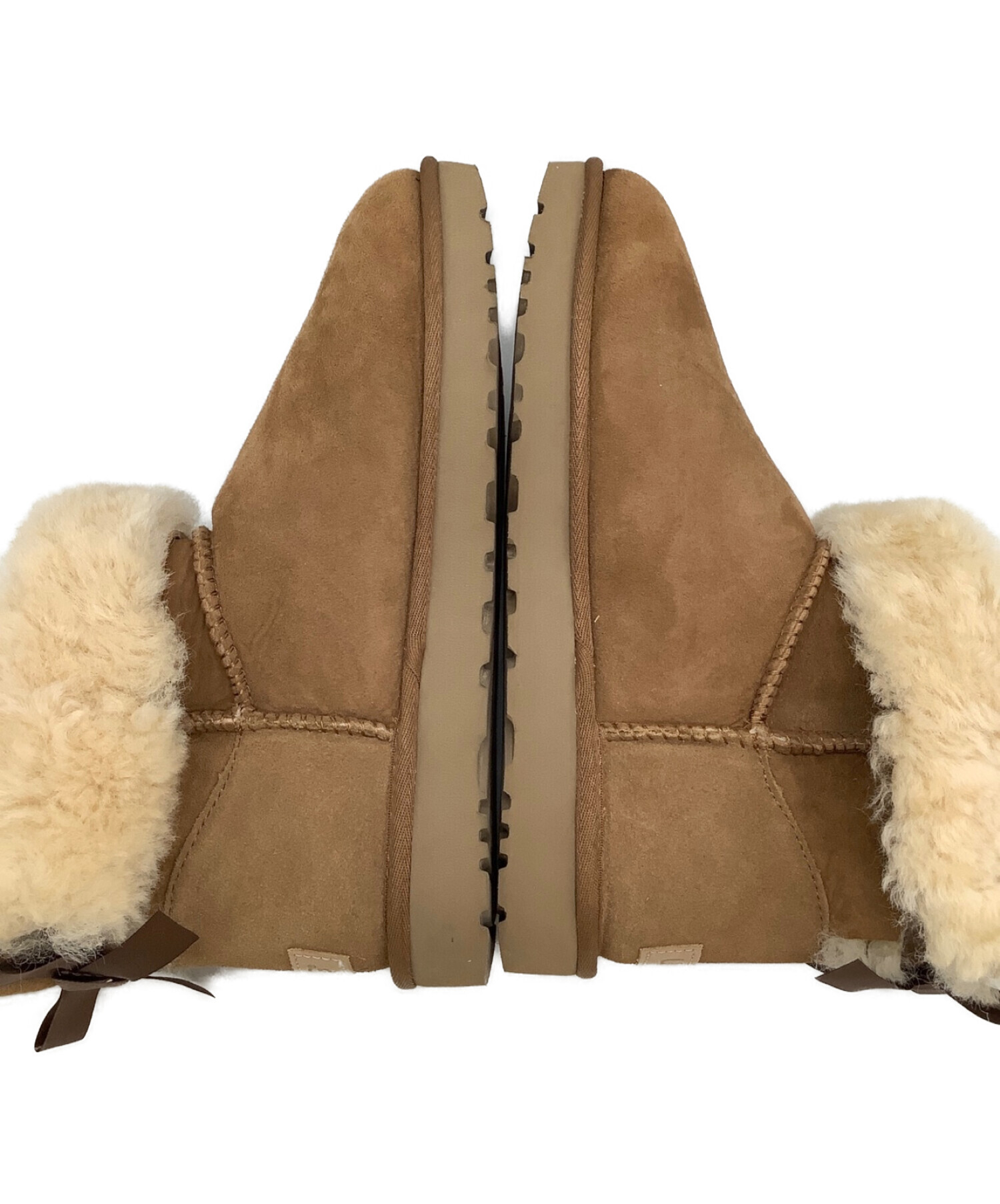 美USED☆UGG ムートン ブーツ UPTOWN インディゴ 36 23cmブーツ - ブーツ