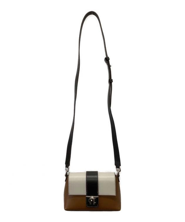 中古・古着通販】FURLA (フルラ) CHARLOTTE MINI CROSSBODY ブラウン×ベージュ｜ブランド・古着通販  トレファク公式【TREFAC FASHION】スマホサイト