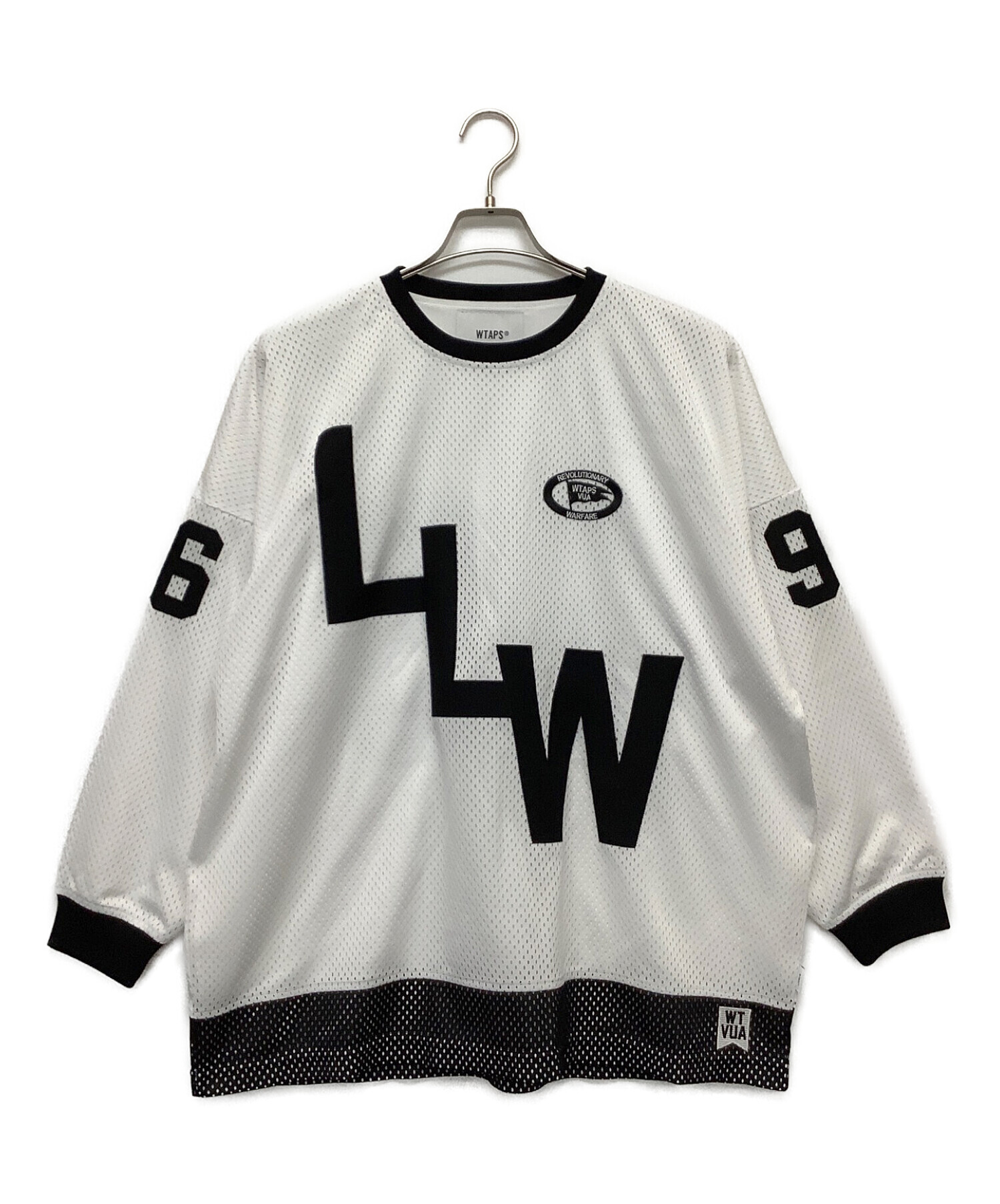 WTAPS ダブルタップス 22AW NETMINDER LS POLY LLW ロングスリーブ 