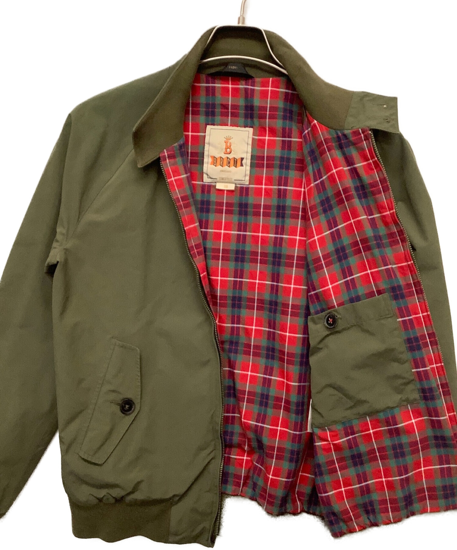 BARACUTA (バラクータ) G9スウィングトップブルゾン カーキ サイズ:38