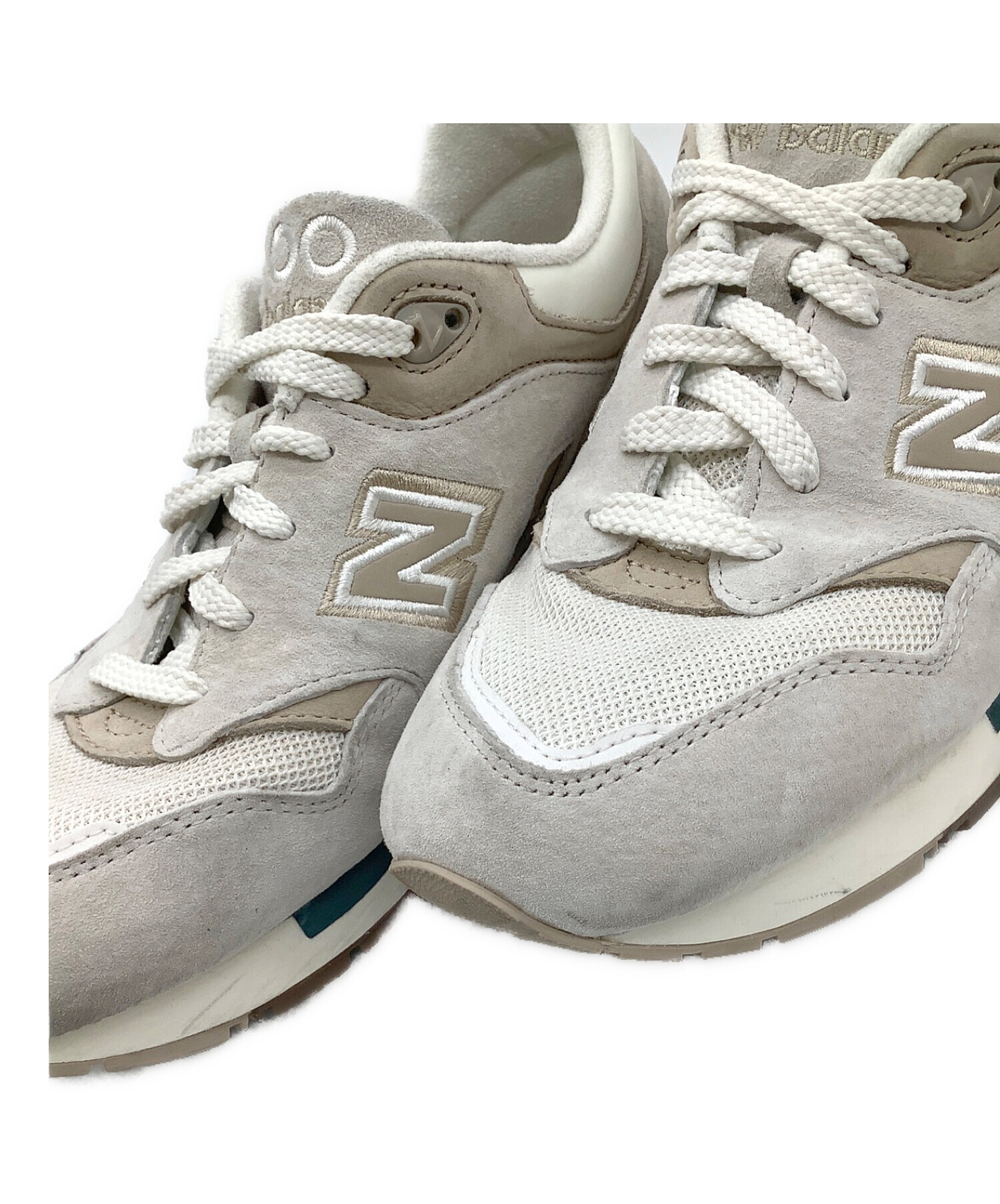 NEW BALANCE (ニューバランス) CM1600MB(D) BEIGE(MB)スニーカー アイボリー サイズ:27cm