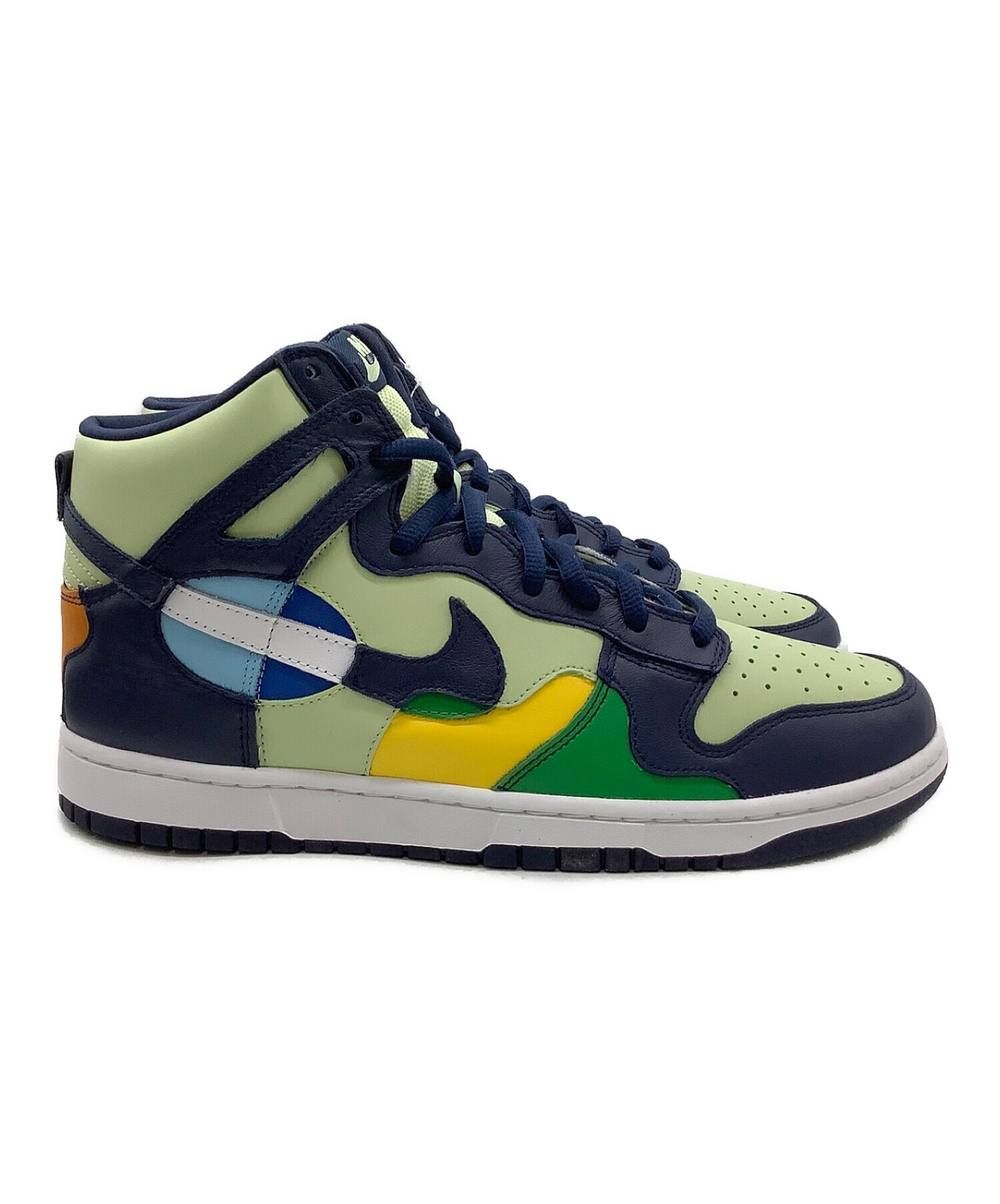 NIKE (ナイキ) WMNS DUNK HIGH LX PISTACHIO/MIDNIGHT NAVY サイズ:29cm