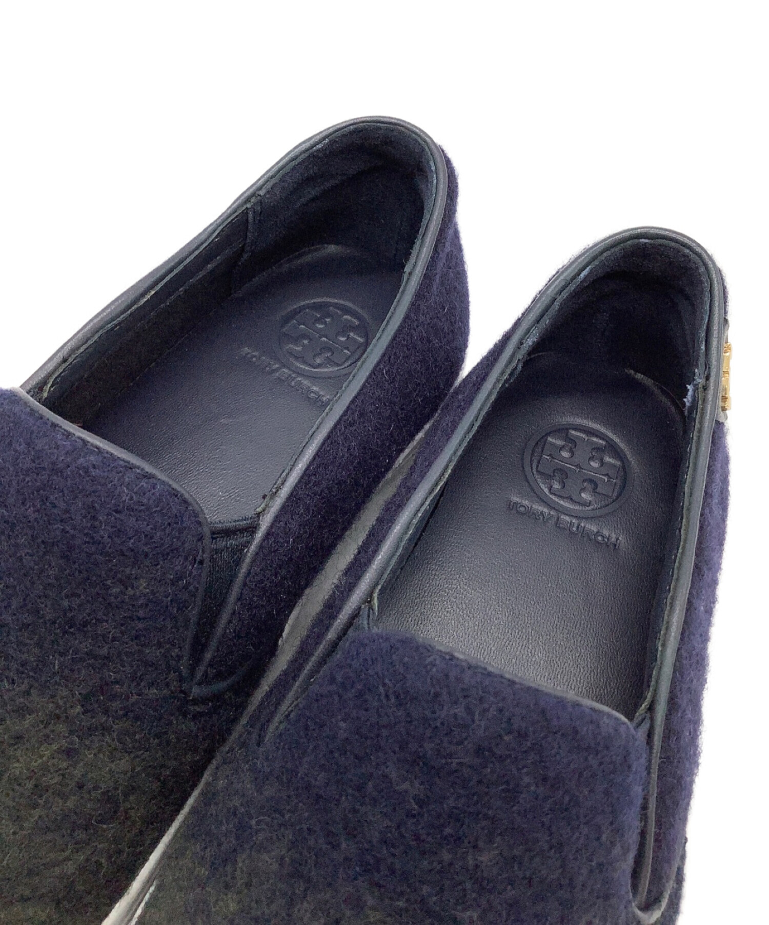 中古・古着通販】TORY BURCH (トリーバーチ) スリッポン グリーン