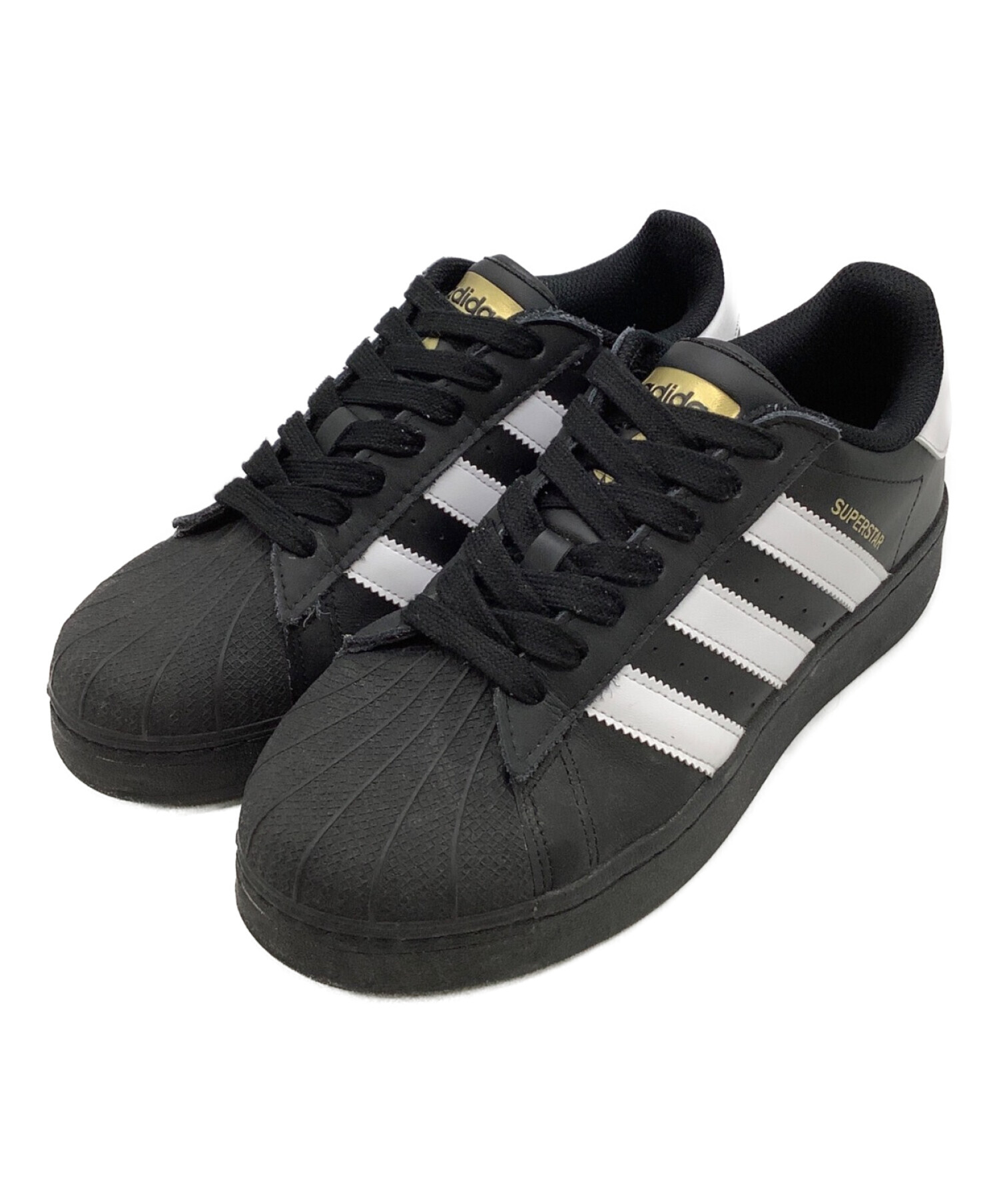 中古・古着通販】adidas (アディダス) スニーカー ブラック×ホワイト