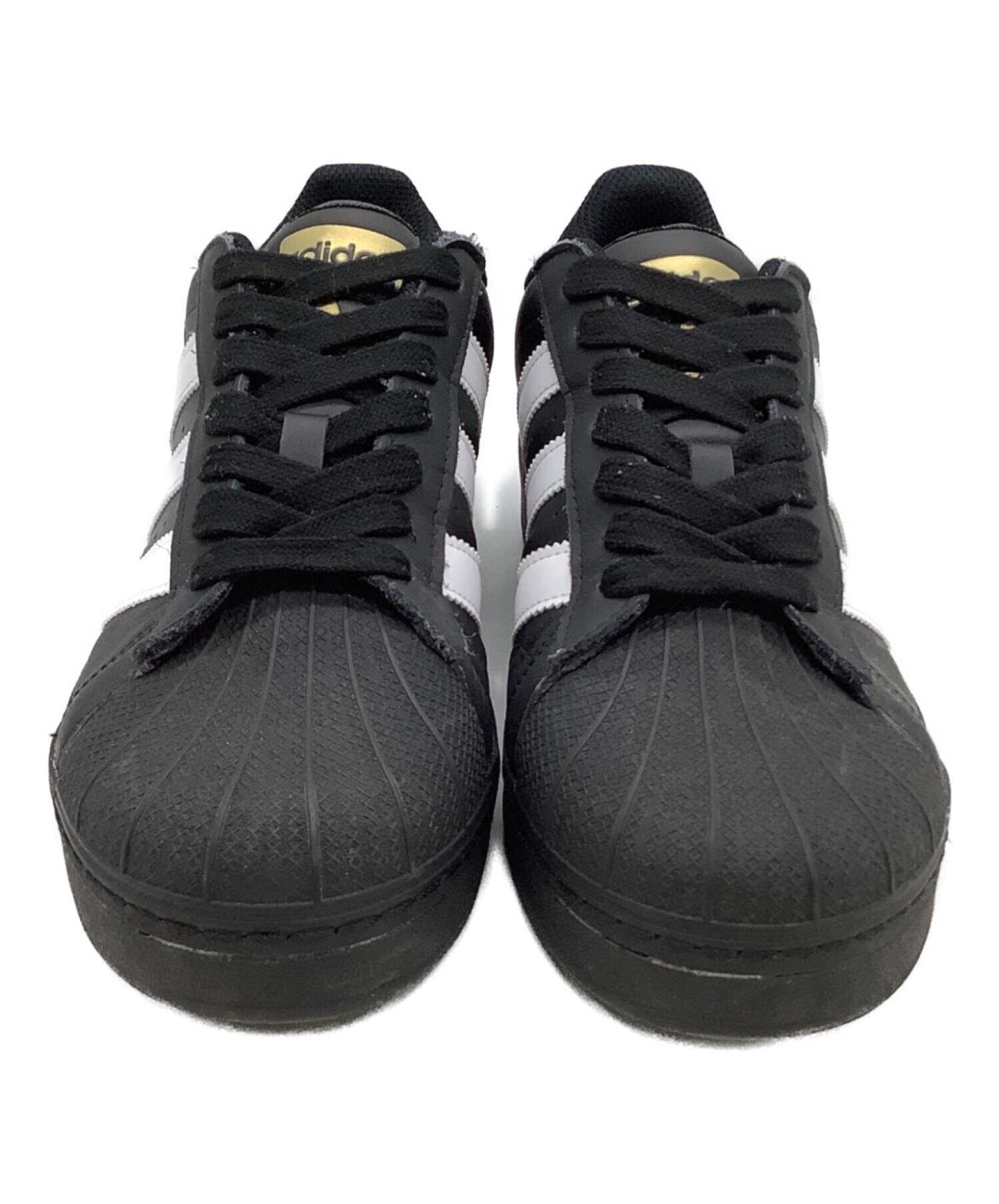 中古・古着通販】adidas (アディダス) スニーカー ブラック×ホワイト