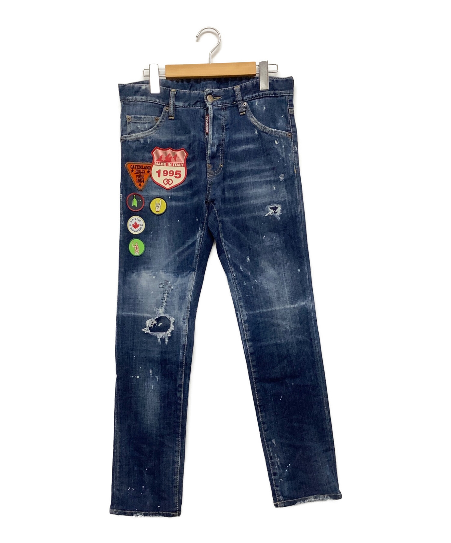 中古・古着通販】DSQUARED2 (ディースクエアード) ワッペンデニム