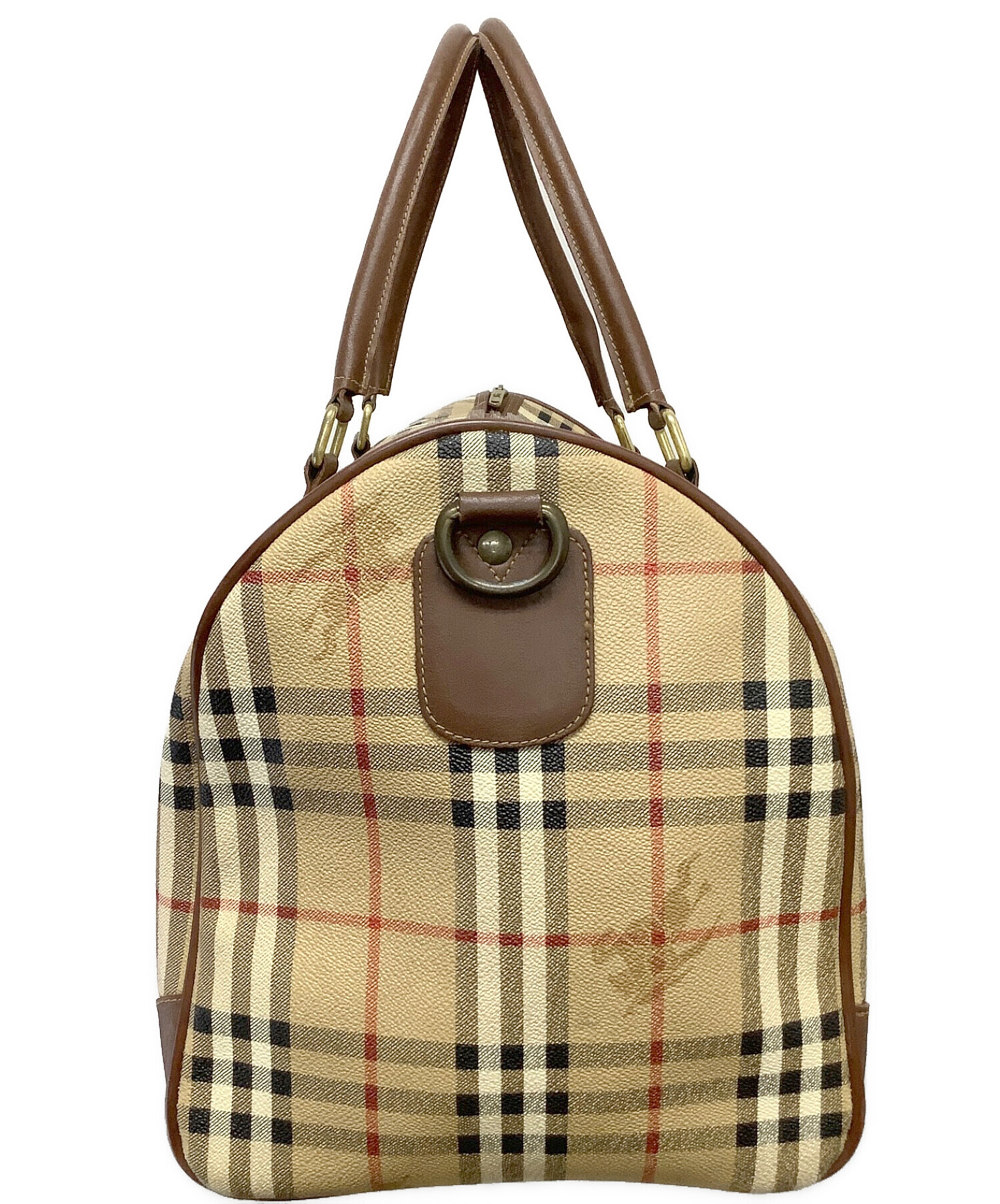 希少 バーバリーズ Burberry´s ハンドバッグ ボストンバッグ イギリス+