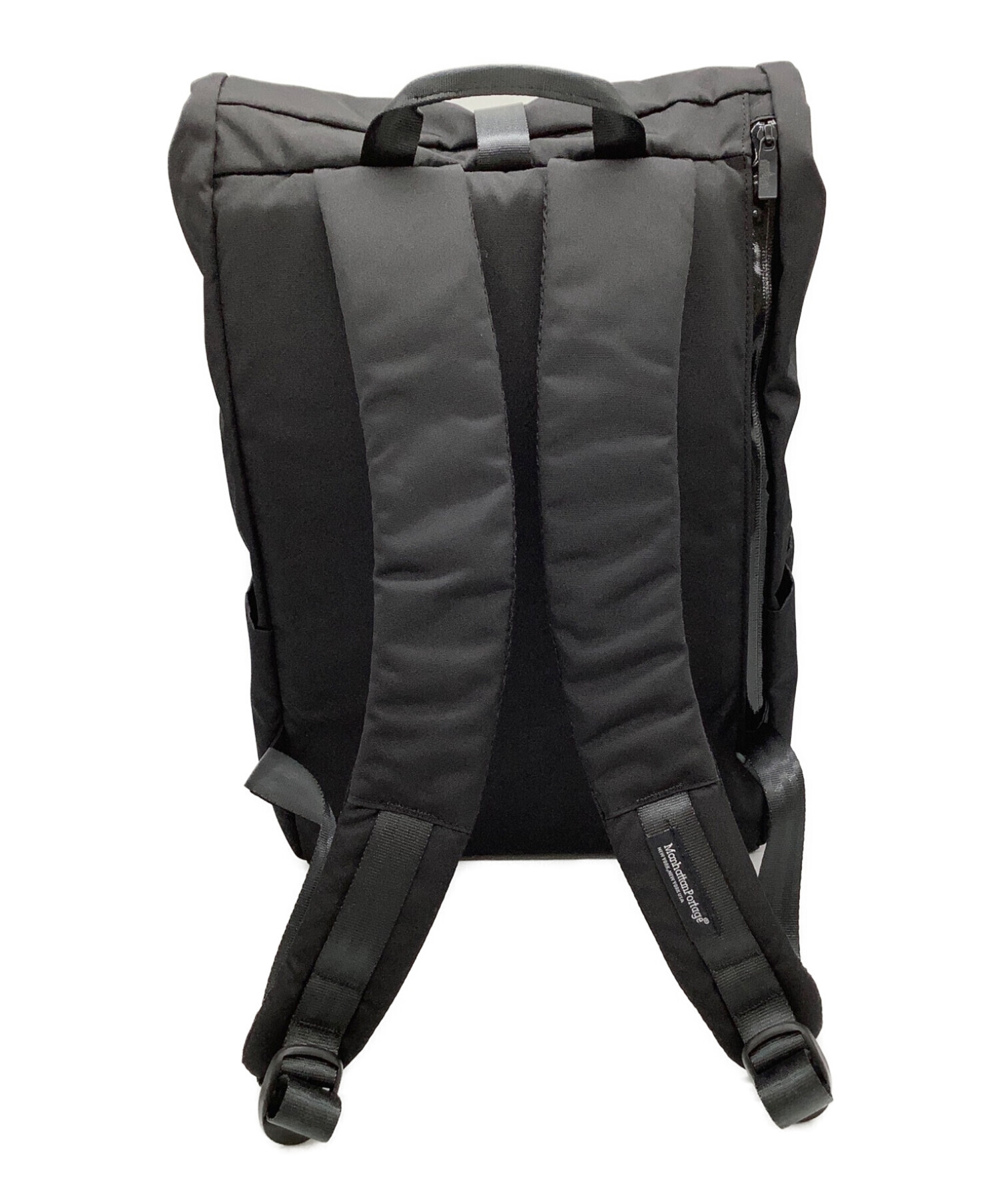 中古・古着通販】Manhattan Portage BLACK LABEL (マンハッタンポーテージ ブラックレーベル) リュック  ブラック｜ブランド・古着通販 トレファク公式【TREFAC FASHION】スマホサイト