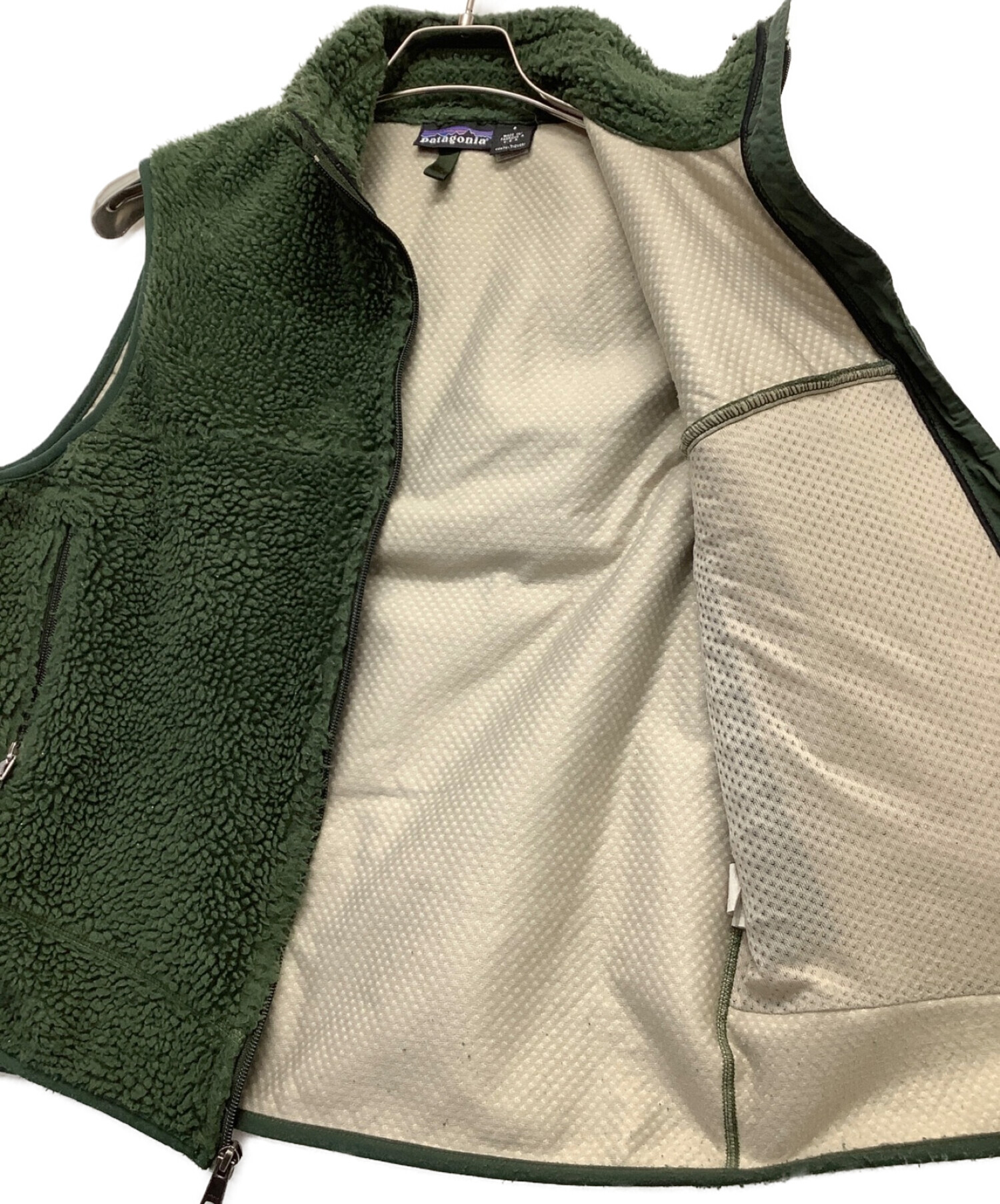 中古・古着通販】Patagonia (パタゴニア) フリースベスト オリーブ