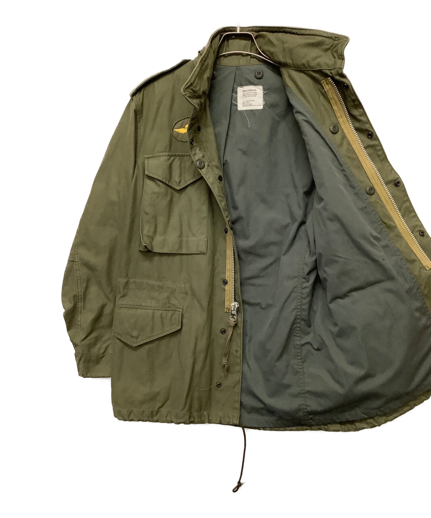 THE REAL McCOY'S (ザ・リアルマッコイズ) M-65 FIELD JACKET グリーン サイズ:S