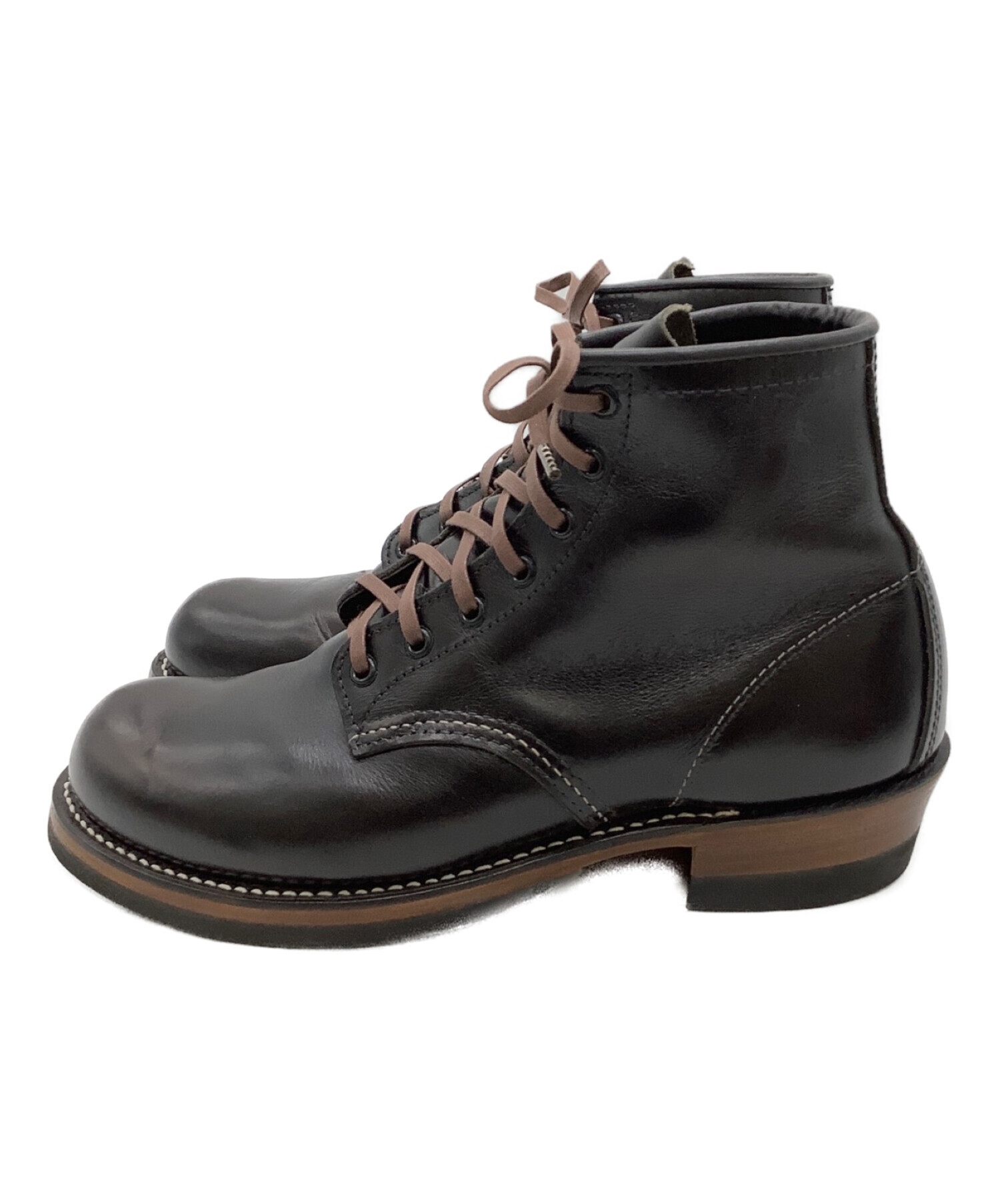 中古・古着通販】RED WING (レッドウィング) レザーシューズ ブラック