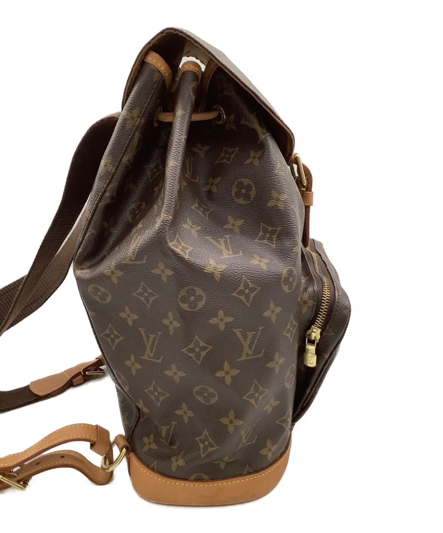 中古・古着通販】LOUIS VUITTON (ルイ ヴィトン) モンスリGM ブラウン