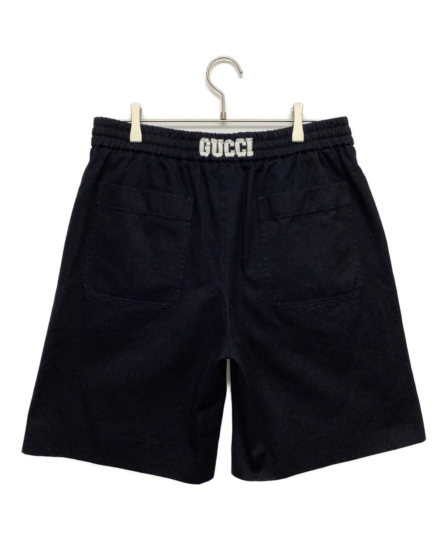 中古・古着通販】GUCCI (グッチ) ハーフパンツ ブラック サイズ:48 