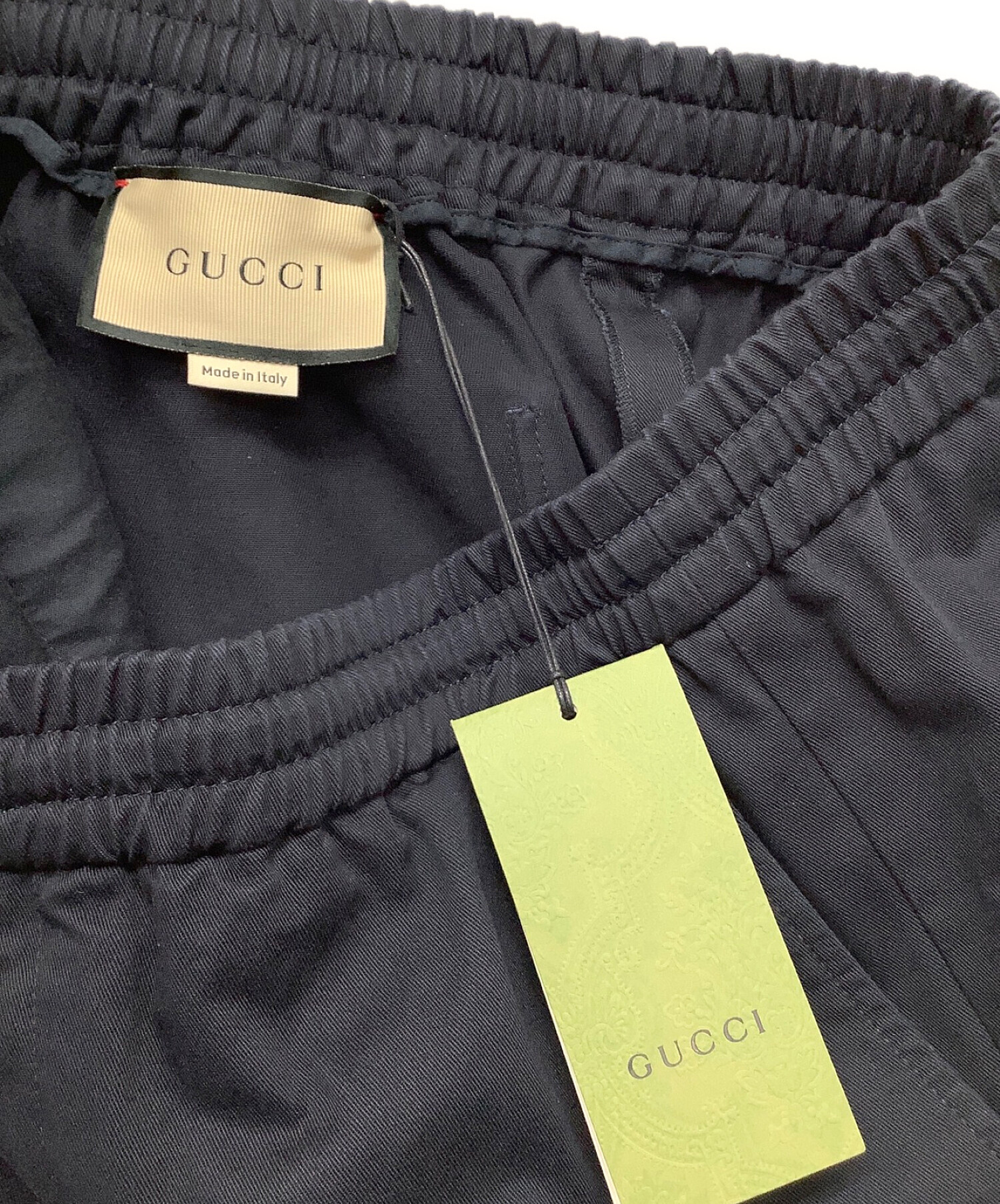 中古・古着通販】GUCCI (グッチ) ハーフパンツ ブラック サイズ:48