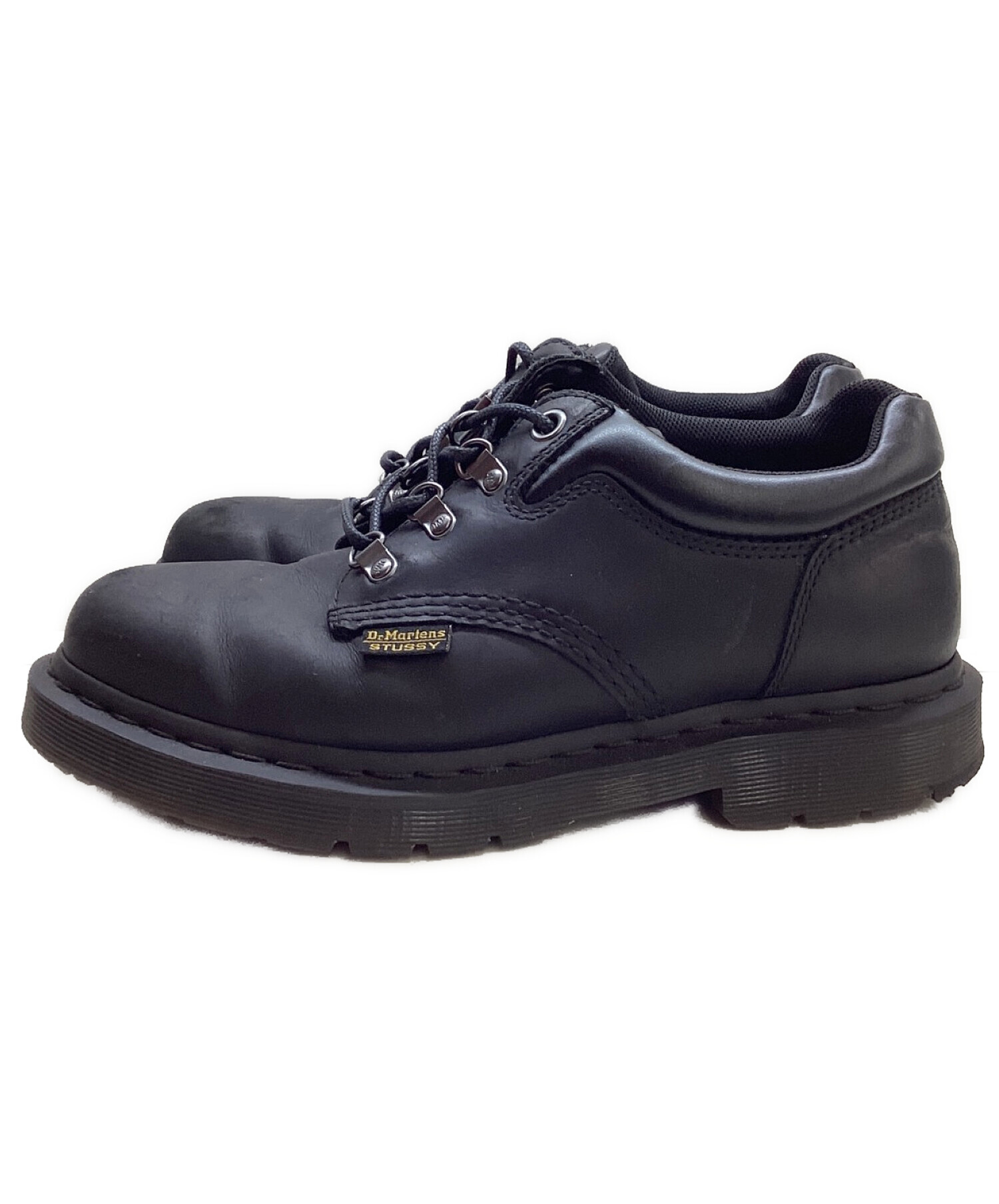 Dr.Martens×STUSSY (ドクターマーチン×ステューシー) シューズ ブラック サイズ:U K７