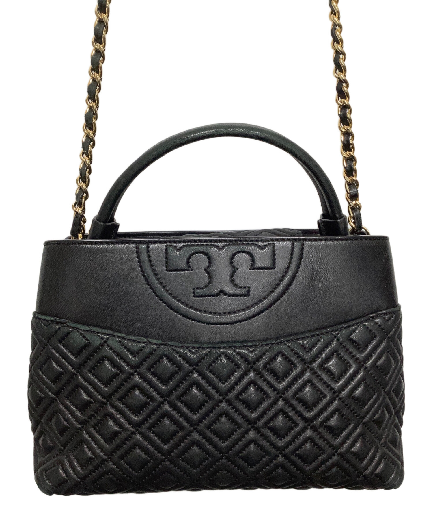 TORY BURCH (トリーバーチ) チェーンショルダーバッグ ブラック