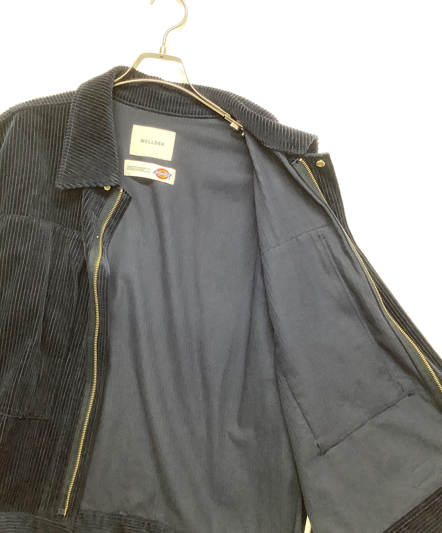 中古・古着通販】WELLDER (ウェルダー) Dickies (ディッキーズ) コーデュロイジャケット ネイビー  サイズ:サイズ3｜ブランド・古着通販 トレファク公式【TREFAC FASHION】スマホサイト