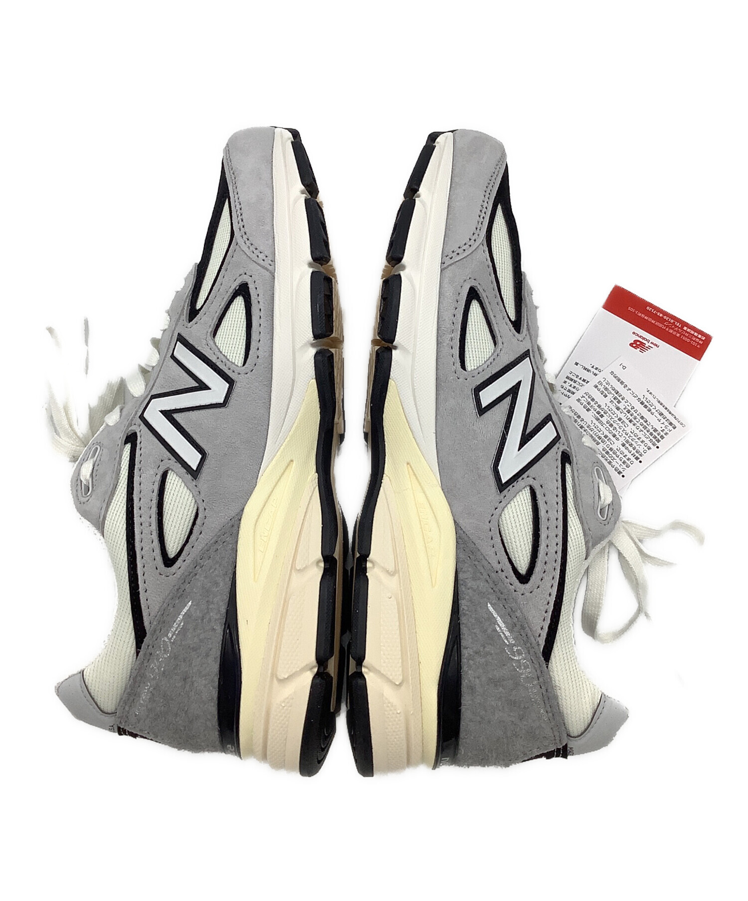 中古・古着通販】NEW BALANCE (ニューバランス) 990V4 グレー×ホワイト サイズ:27cm 未使用品｜ブランド・古着通販  トレファク公式【TREFAC FASHION】スマホサイト