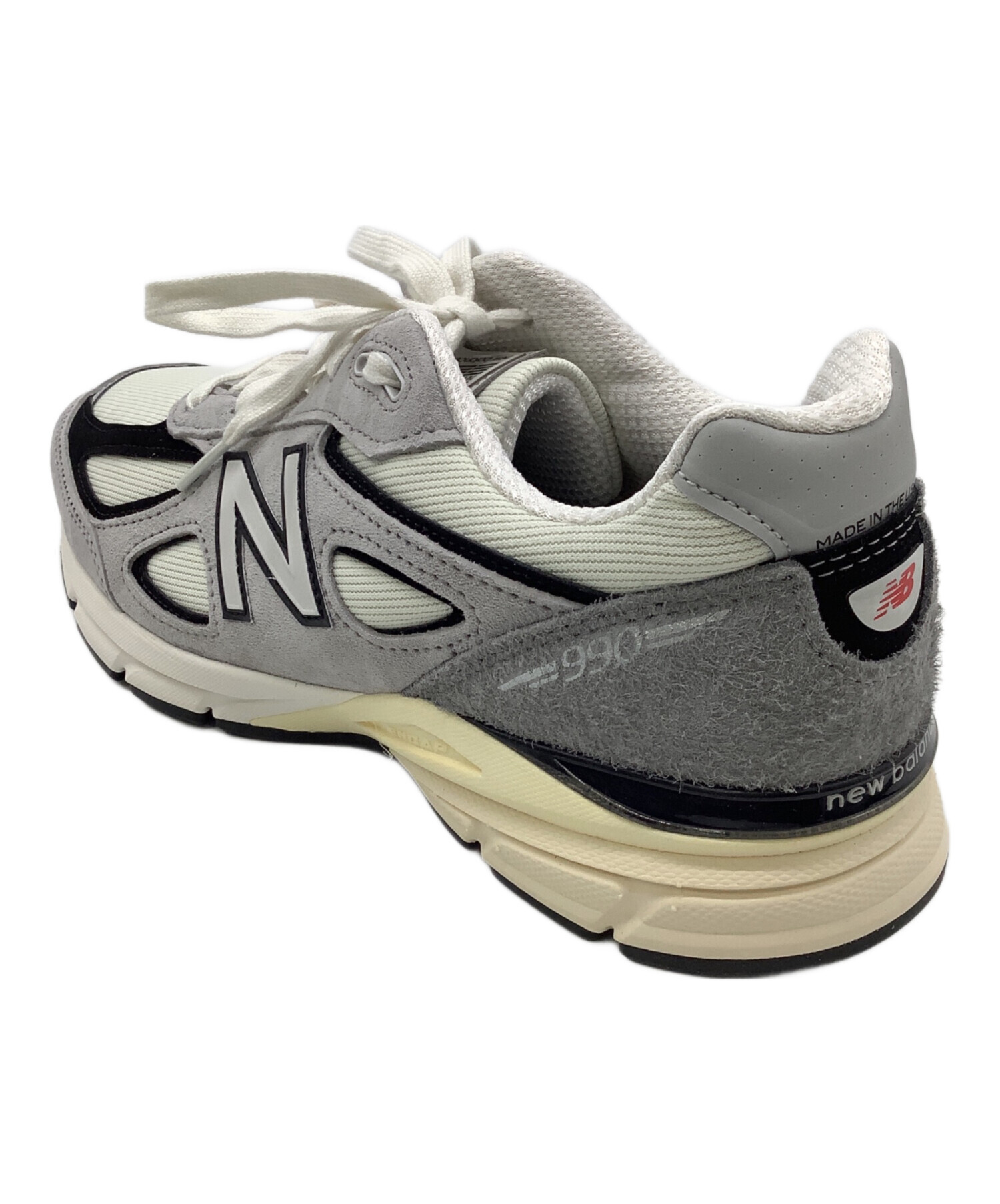 中古・古着通販】NEW BALANCE (ニューバランス) 990V4 グレー×ホワイト サイズ:27cm 未使用品｜ブランド・古着通販  トレファク公式【TREFAC FASHION】スマホサイト