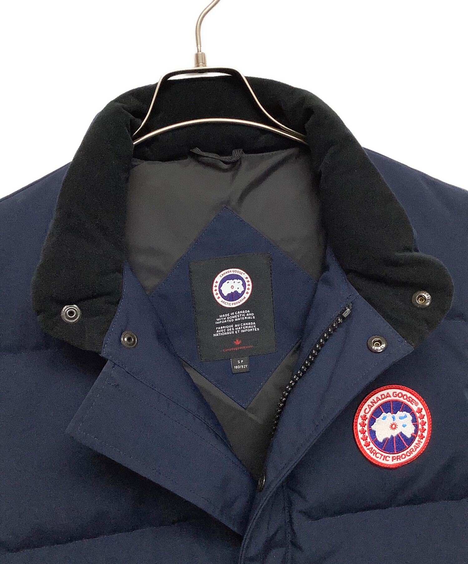 CANADA GOOSE (カナダグース) ダウンベスト ネイビー サイズ:S