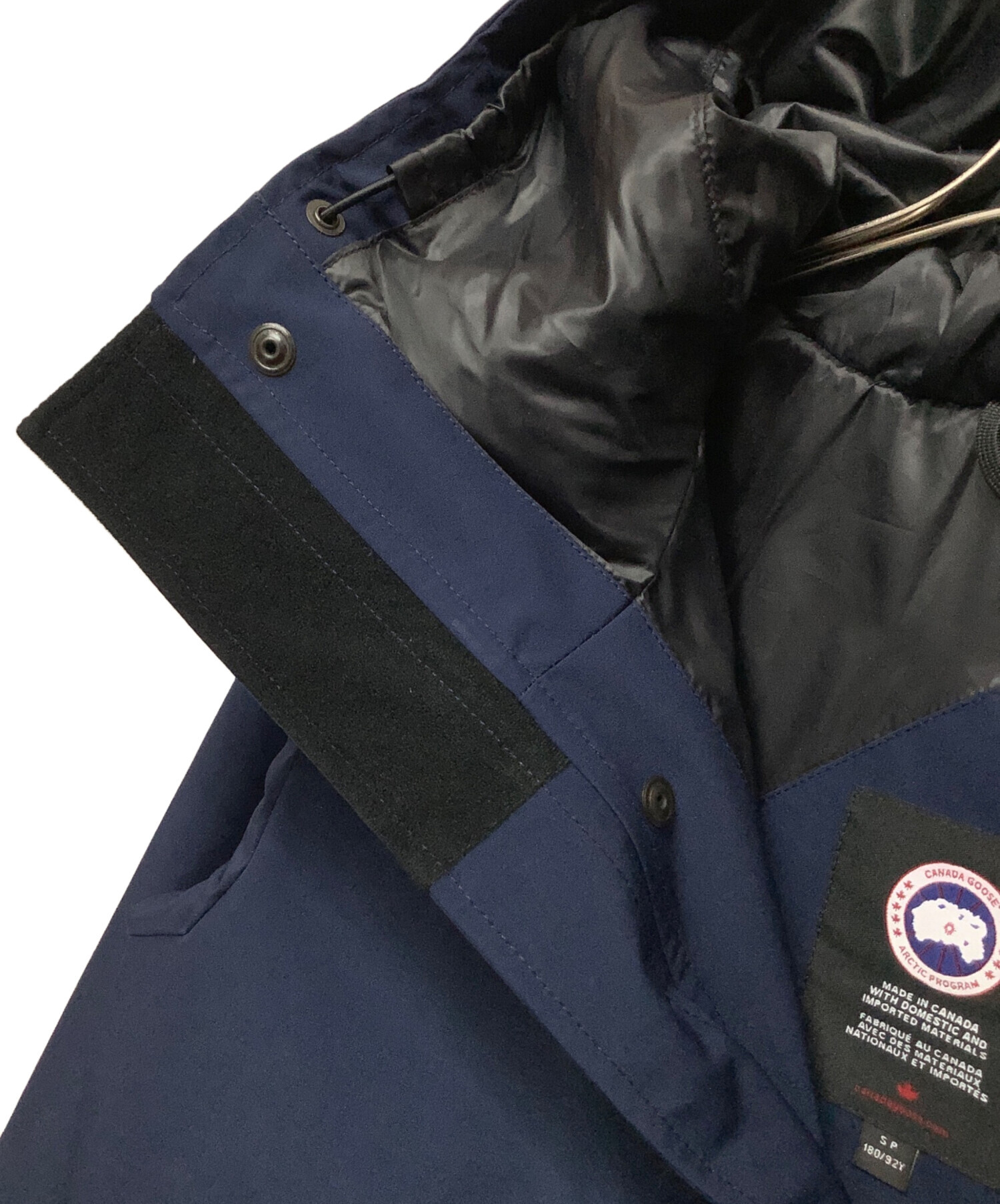 中古・古着通販】CANADA GOOSE (カナダグース) マウンテンパーカー ネイビー サイズ:S｜ブランド・古着通販 トレファク公式【TREFAC  FASHION】スマホサイト