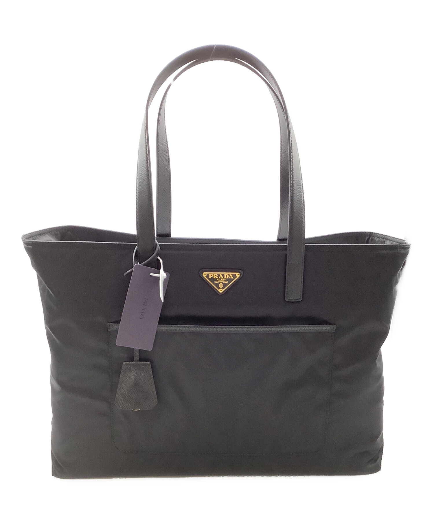 中古・古着通販】PRADA (プラダ) ナイロントートバッグ ブラック｜ブランド・古着通販 トレファク公式【TREFAC FASHION】スマホサイト