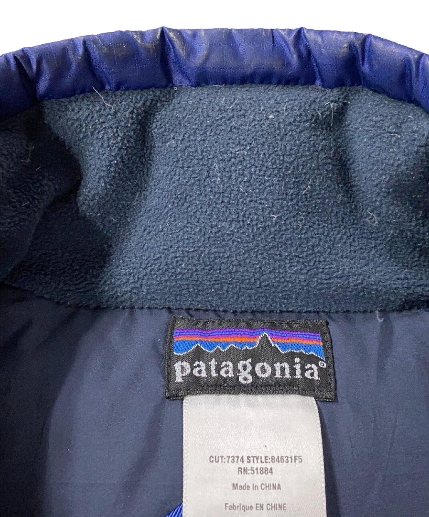 Patagonia (パタゴニア) ダウンベスト ネイビー サイズ:S