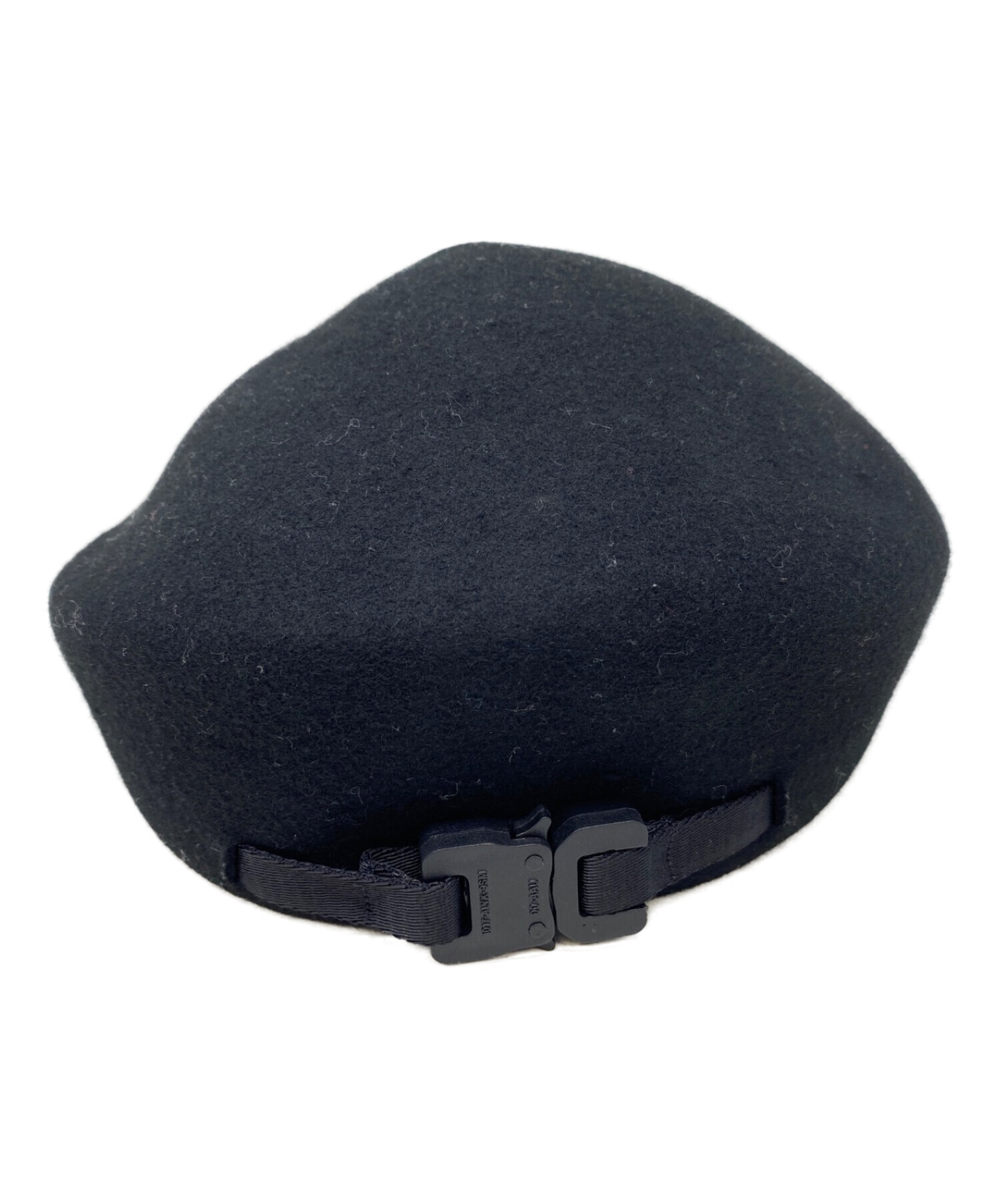 7,590円美品 1017 ALYX 9SM アリクス ベレー帽 黒 S-M ユニセックス