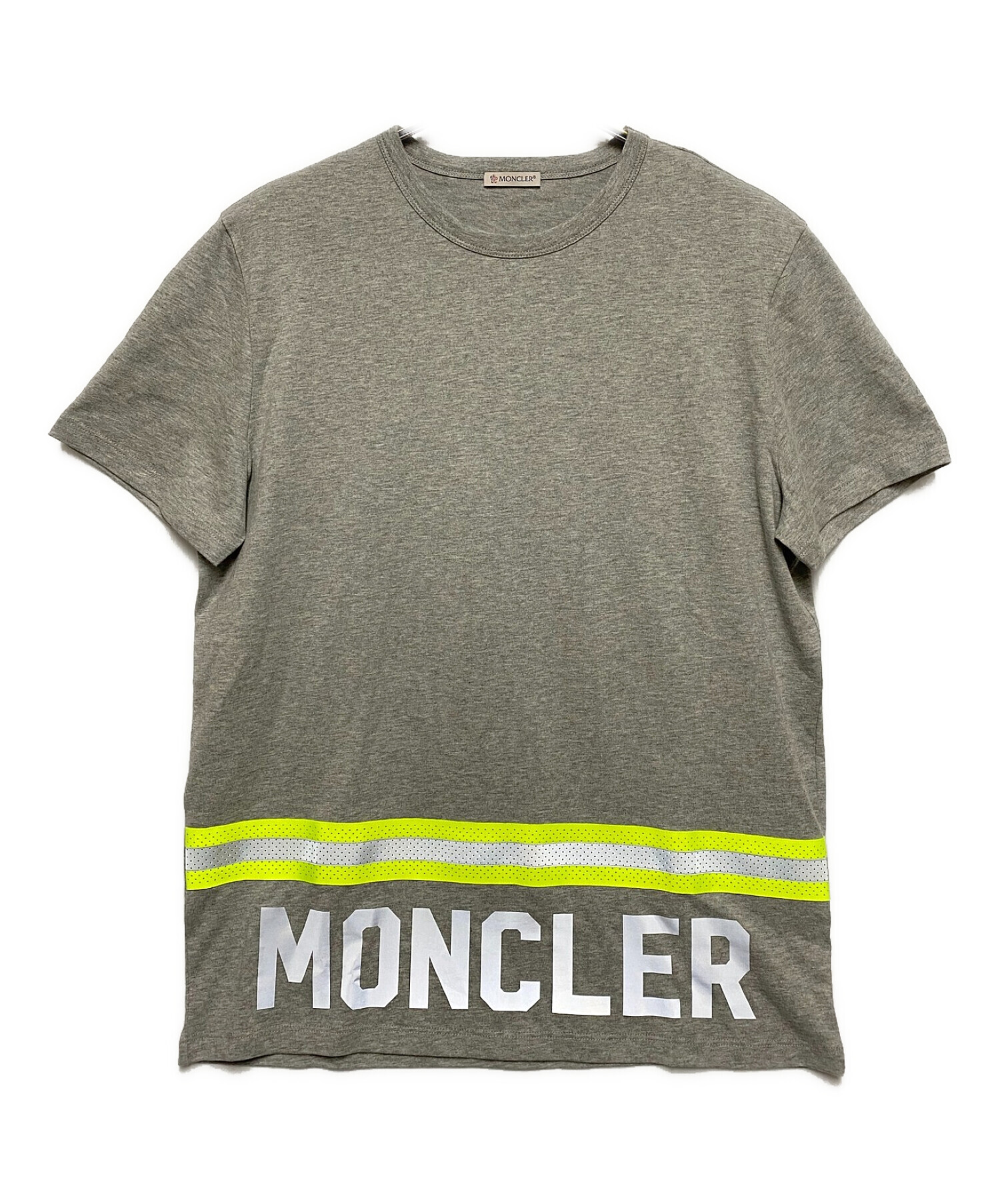 中古・古着通販】MONCLER (モンクレール) 半袖カットソー グレー