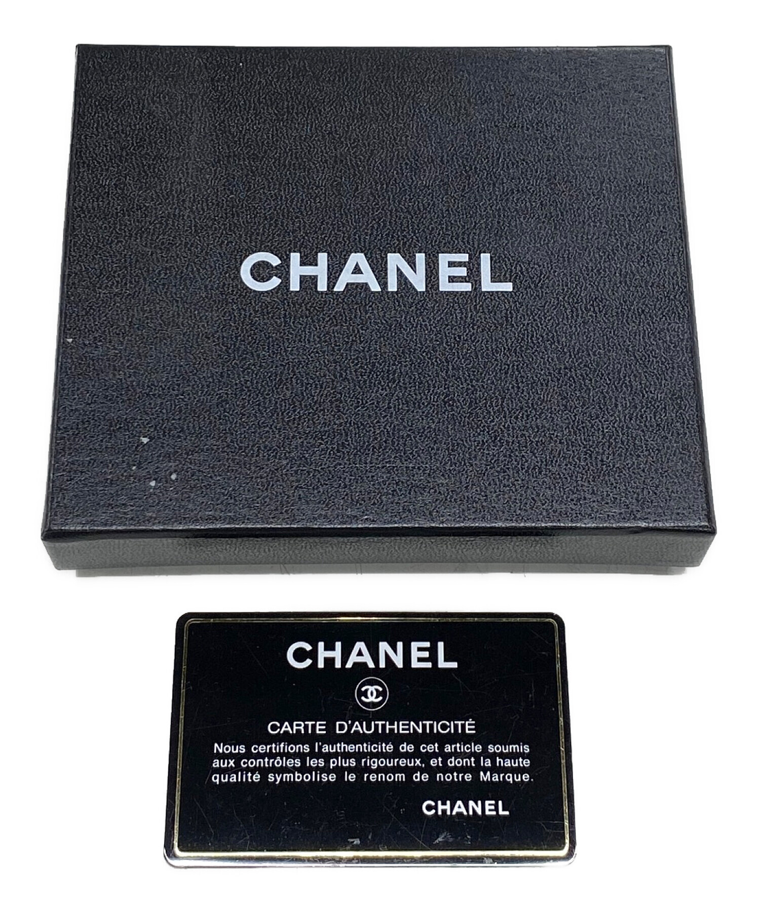 中古・古着通販】CHANEL (シャネル) 手帳カバー ブラック｜ブランド