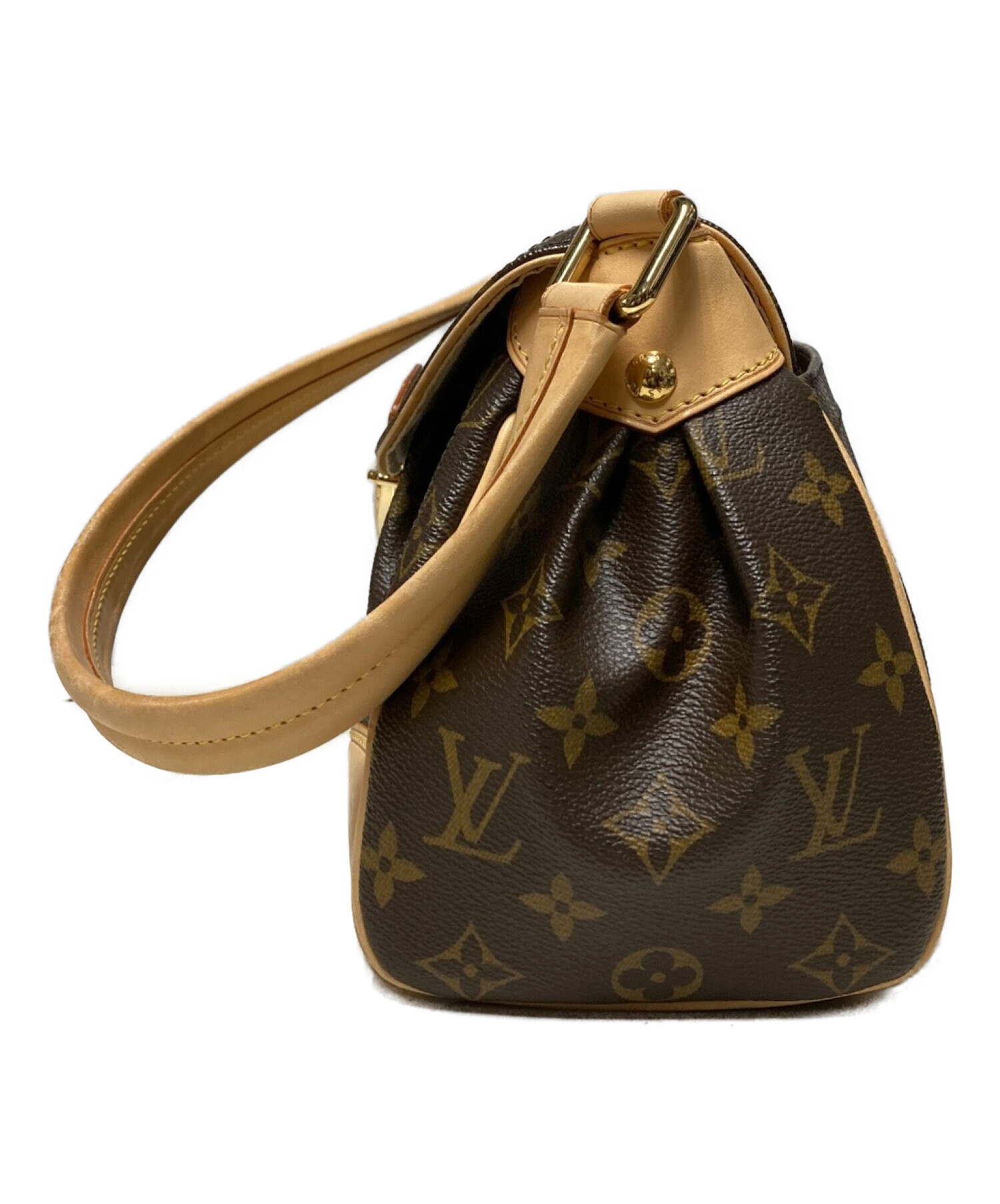 LOUIS VUITTON (ルイ ヴィトン) モノグラム ビバリーMM ブラウン サイズ:MM