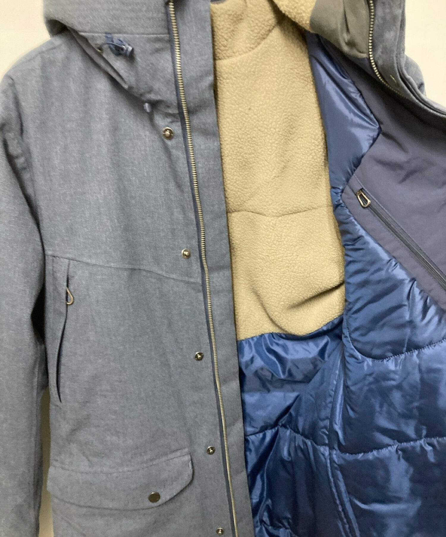 中古・古着通販】HAGLOFS (ホグロフス) SILJAN PARKA / 中綿ジャケット ネイビー サイズ:S｜ブランド・古着通販  トレファク公式【TREFAC FASHION】スマホサイト