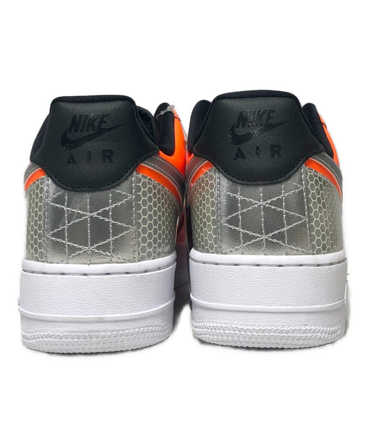 NIKE (ナイキ) AIR FORCE 1 07 LV8 1 3M オレンジ サイズ:US9 未使用品