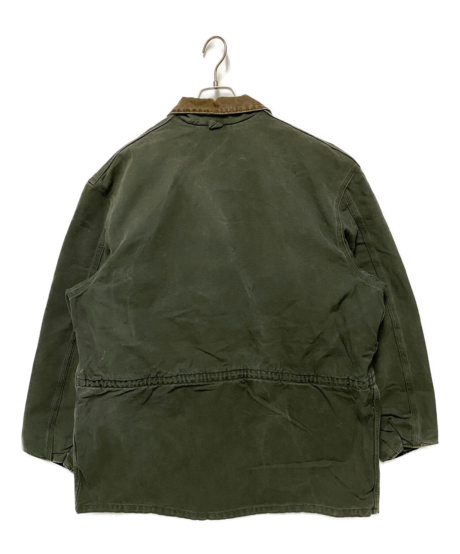 CarHartt (カーハート) ダックジャケット グリーン サイズ:XL