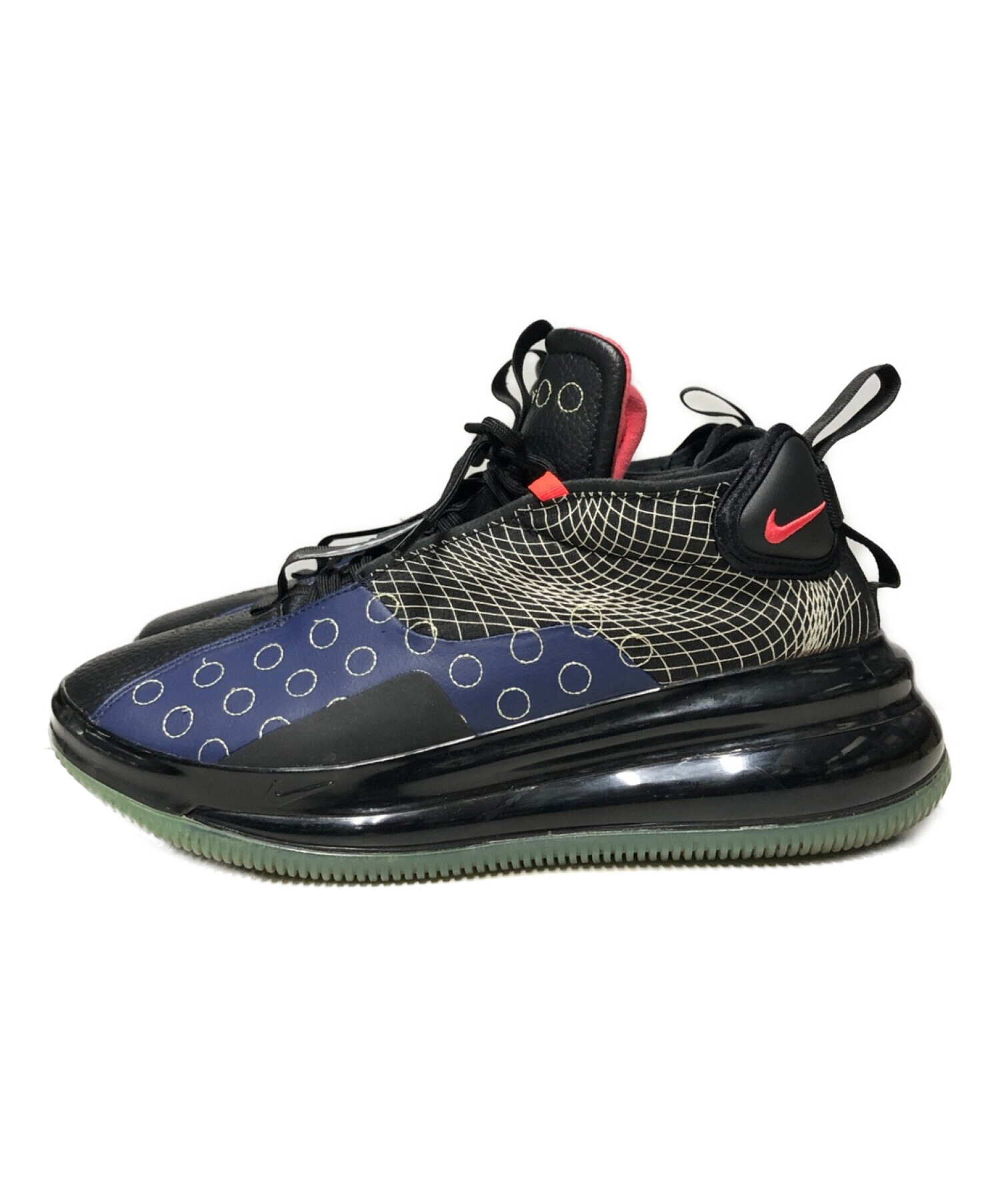 中古・古着通販】NIKE (ナイキ) AIRMAX 720 WAVES ブラック サイズ:US9