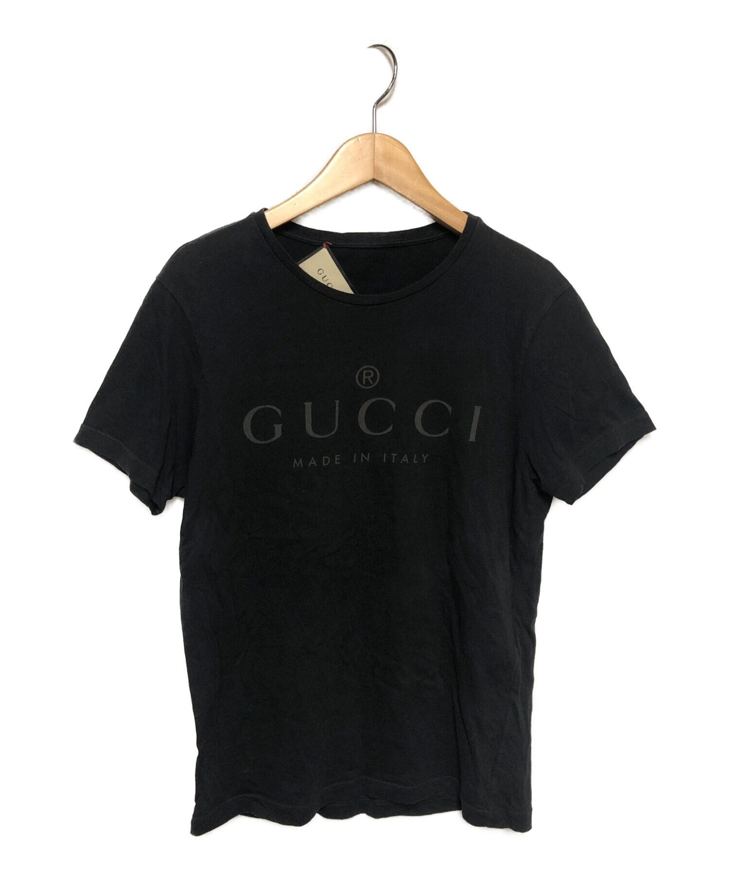 Gucci ロゴ T シャツ グッチ ロゴT XS 黒-