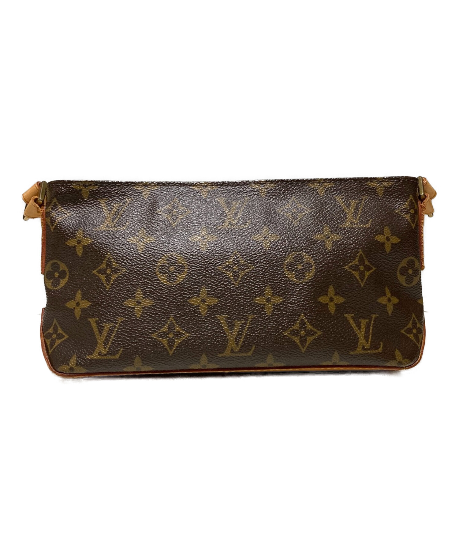 中古・古着通販】LOUIS VUITTON (ルイ ヴィトン) モノグラム トロターショルダーバッグ ブラウン｜ブランド・古着通販  トレファク公式【TREFAC FASHION】スマホサイト