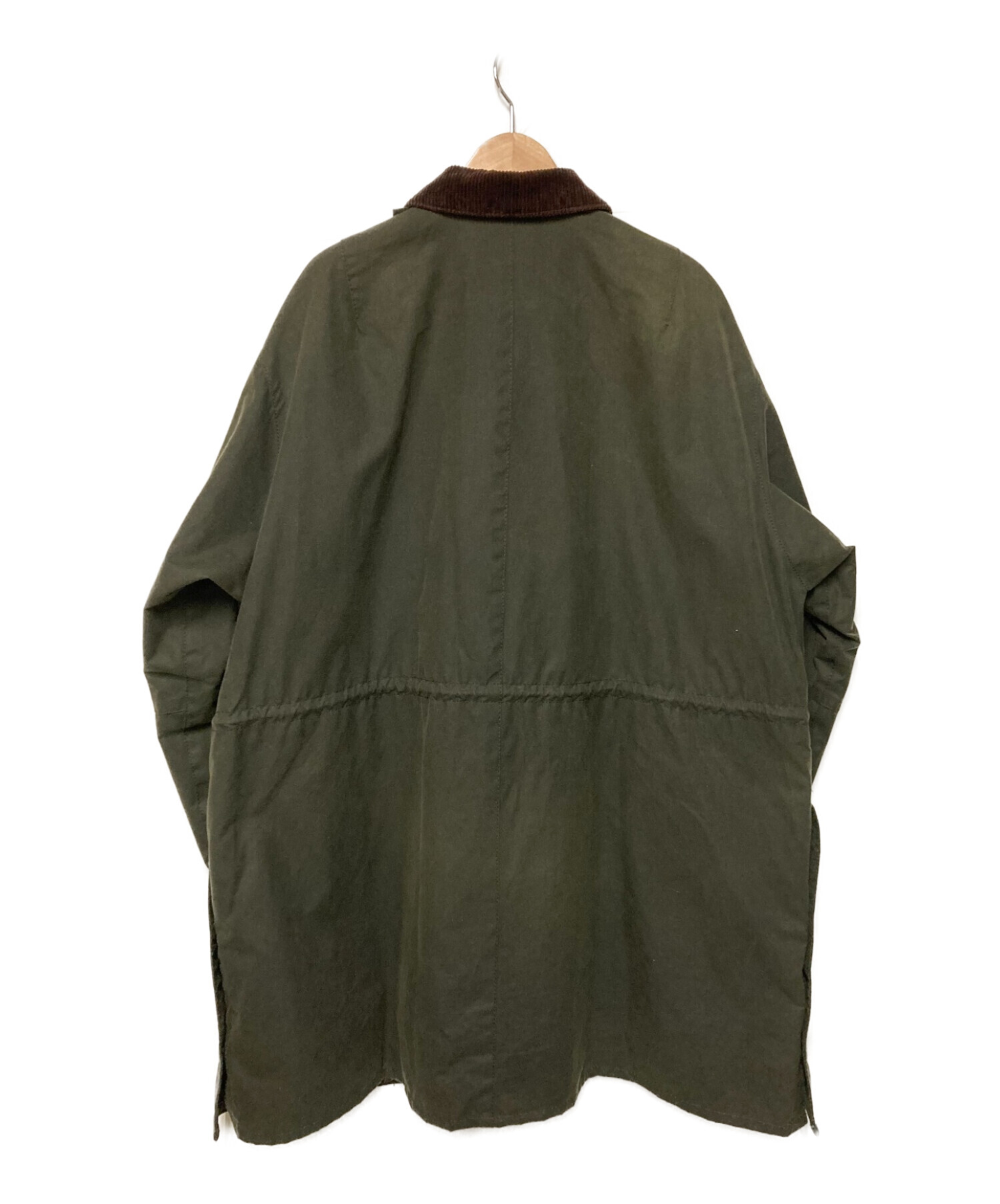 Barbour (バブアー) KAPTAIN SUNSHINE (キャプテンサンシャイン) オイルトラベラーコート カーキ サイズ:36