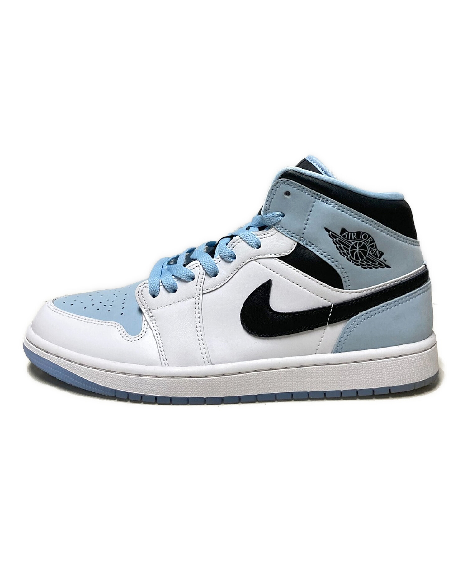 中古・古着通販】NIKE (ナイキ) AIR JORDAN 1 MID SE ホワイト×スカイ