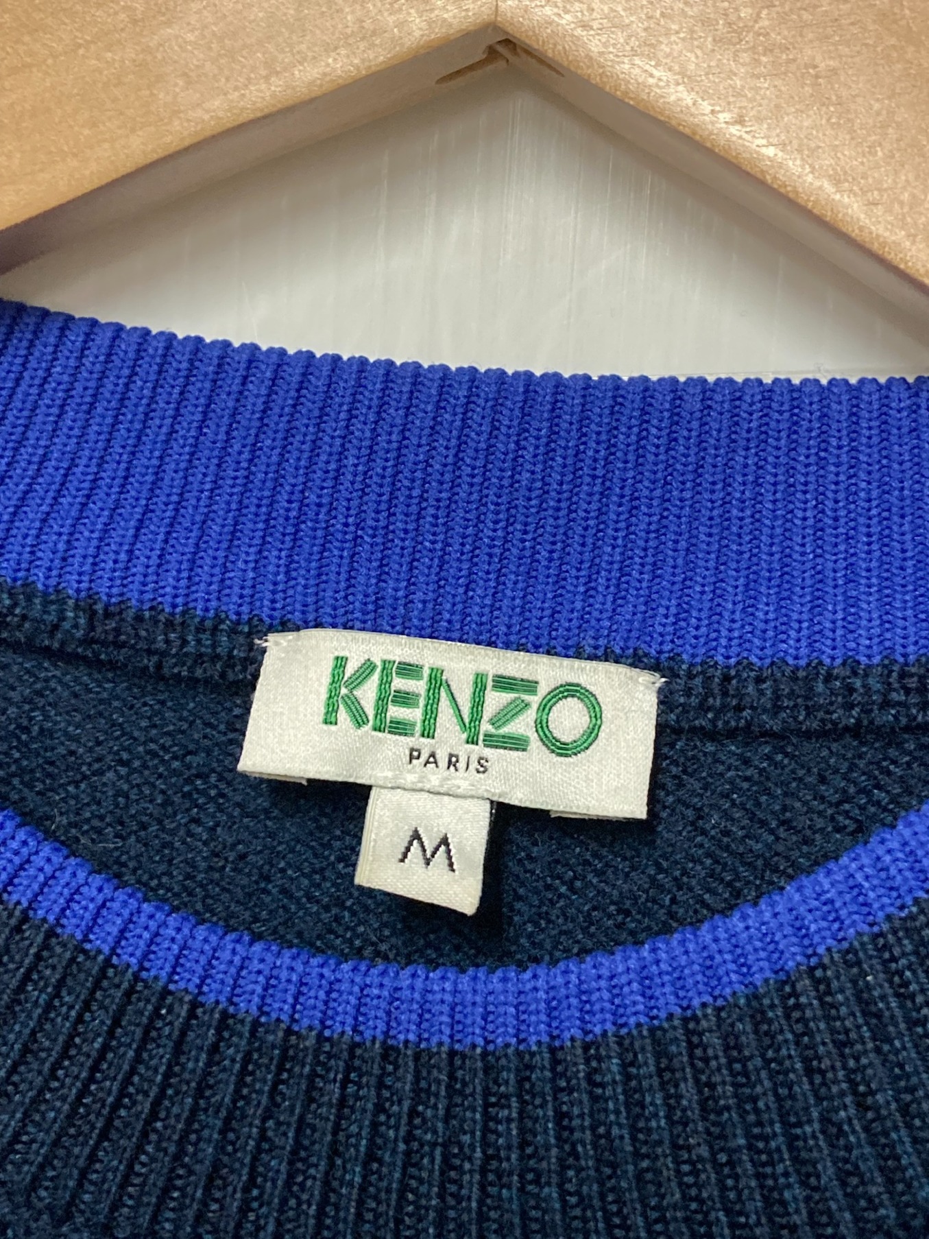 中古・古着通販】KENZO (ケンゾー) タイガーパッチクルーネックニット