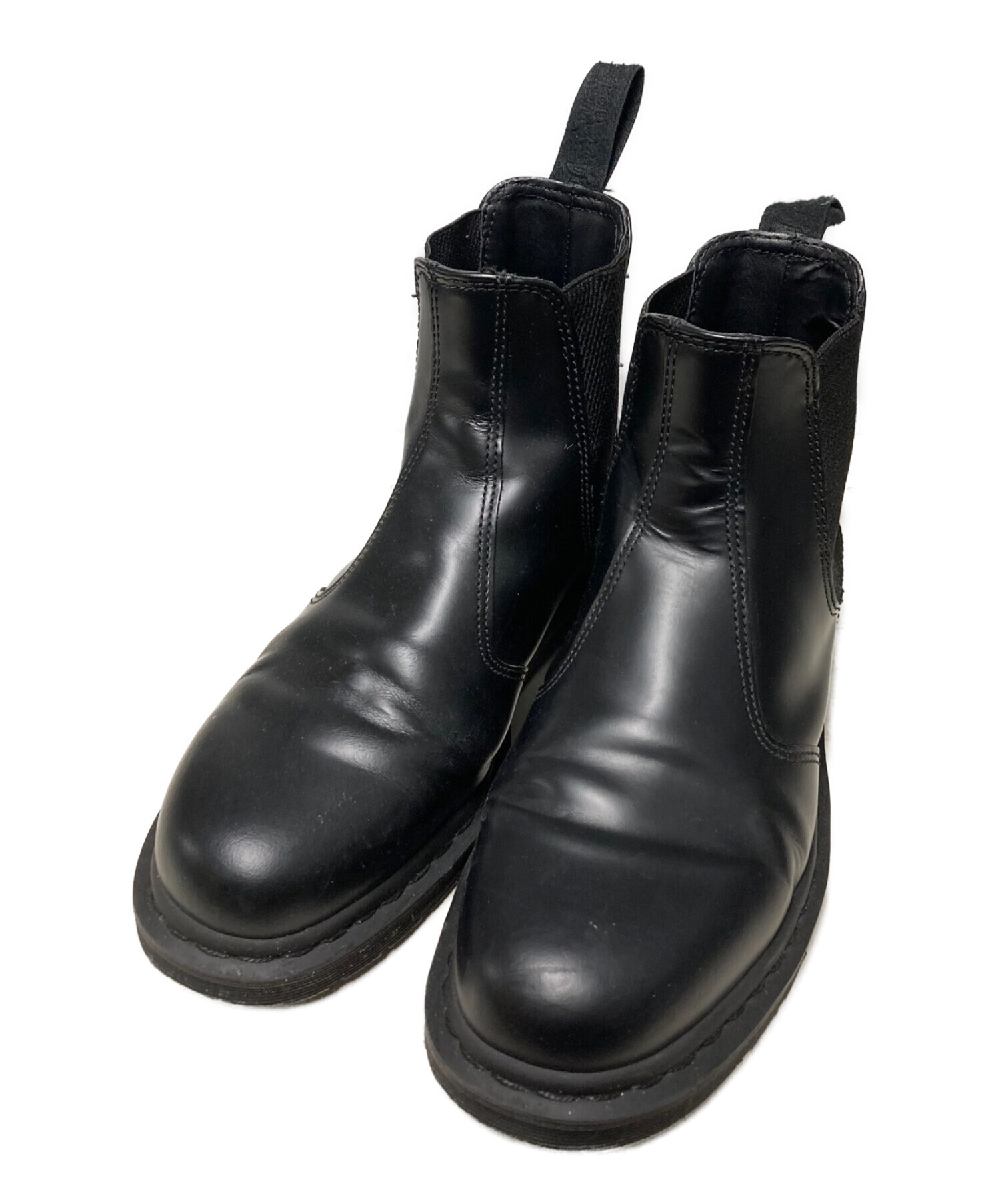 Dr.Martens ドクターマーチン サイドゴアブーツ UK9 ブラック - 靴