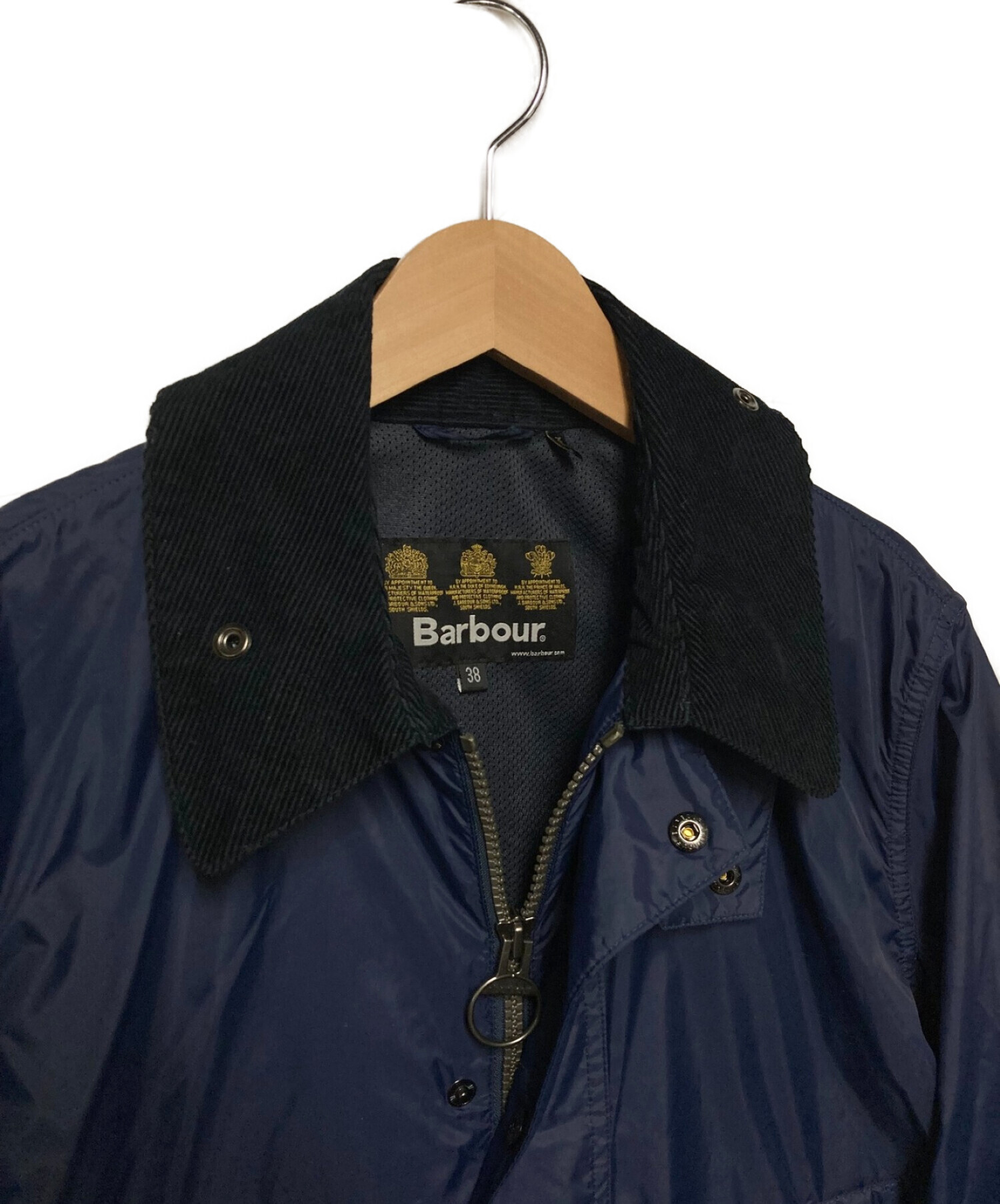 Barbour (バブアー) ナイロンコート ネイビー サイズ:38