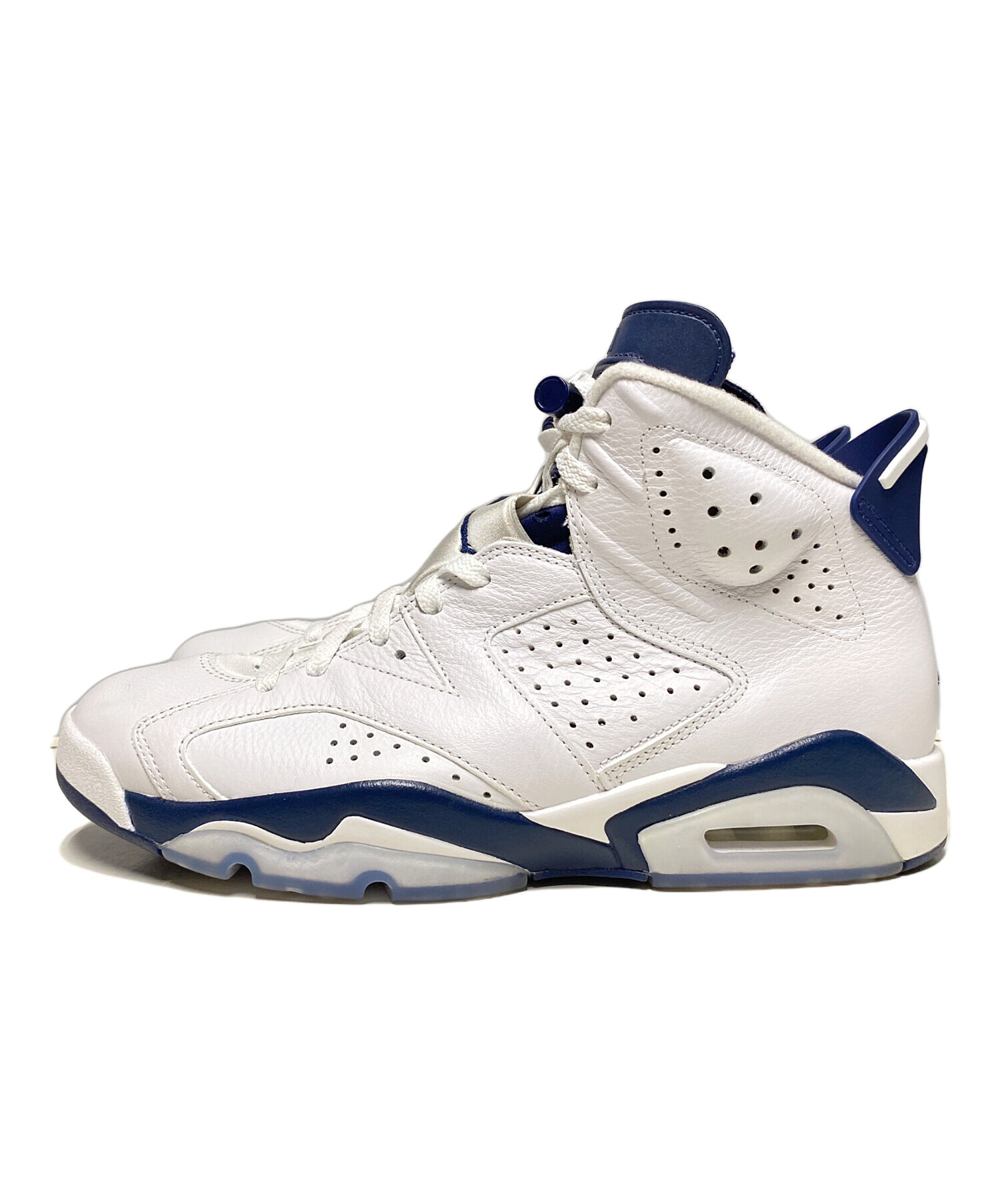 中古・古着通販】NIKE (ナイキ) AIR JORDAN 6 RETRO ホワイト×ネイビー サイズ:US9.5｜ブランド・古着通販  トレファク公式【TREFAC FASHION】スマホサイト