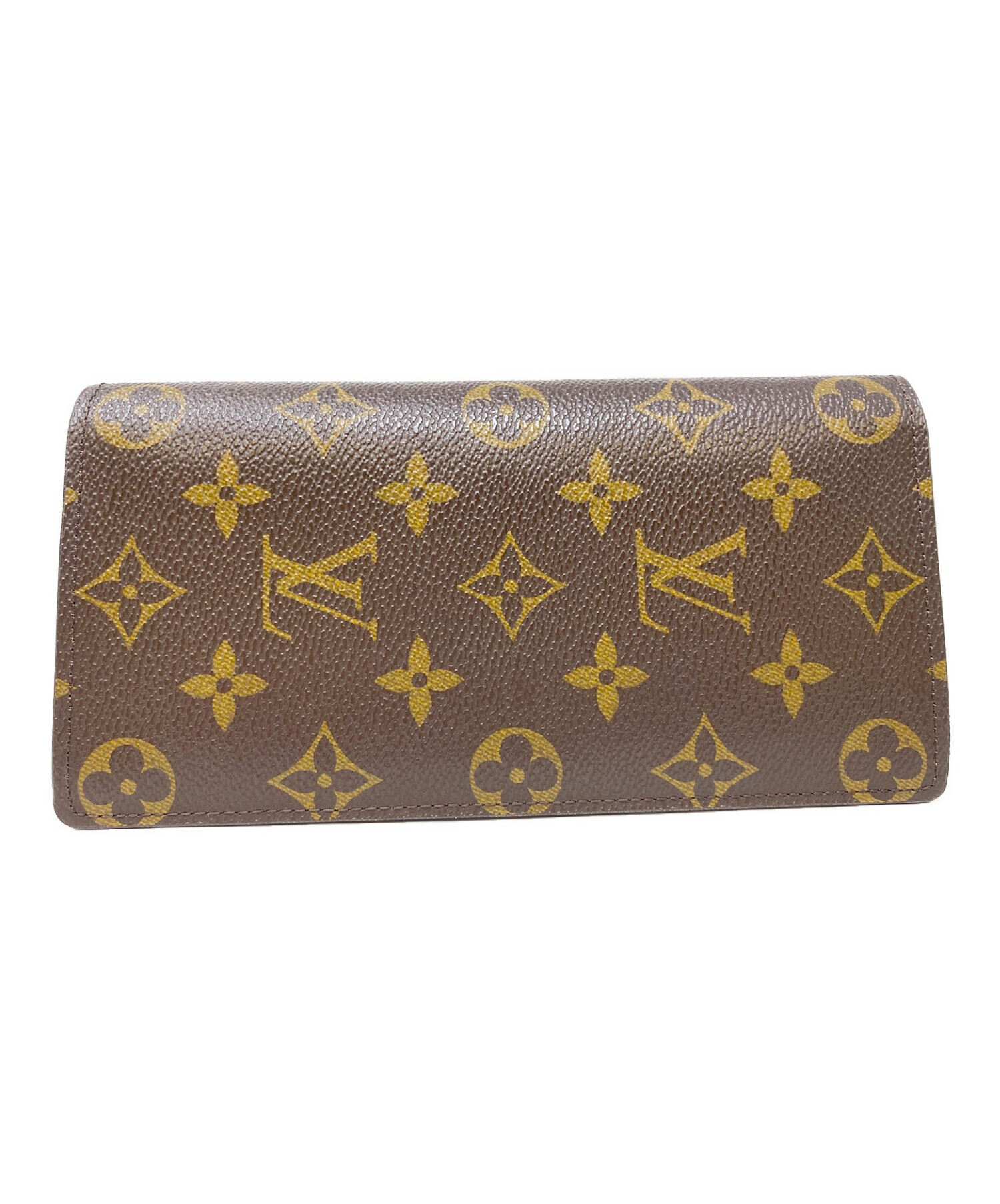 中古・古着通販】LOUIS VUITTON (ルイ ヴィトン) 長財布 ポルトフォイユ・ブラザ ブラウン｜ブランド・古着通販  トレファク公式【TREFAC FASHION】スマホサイト