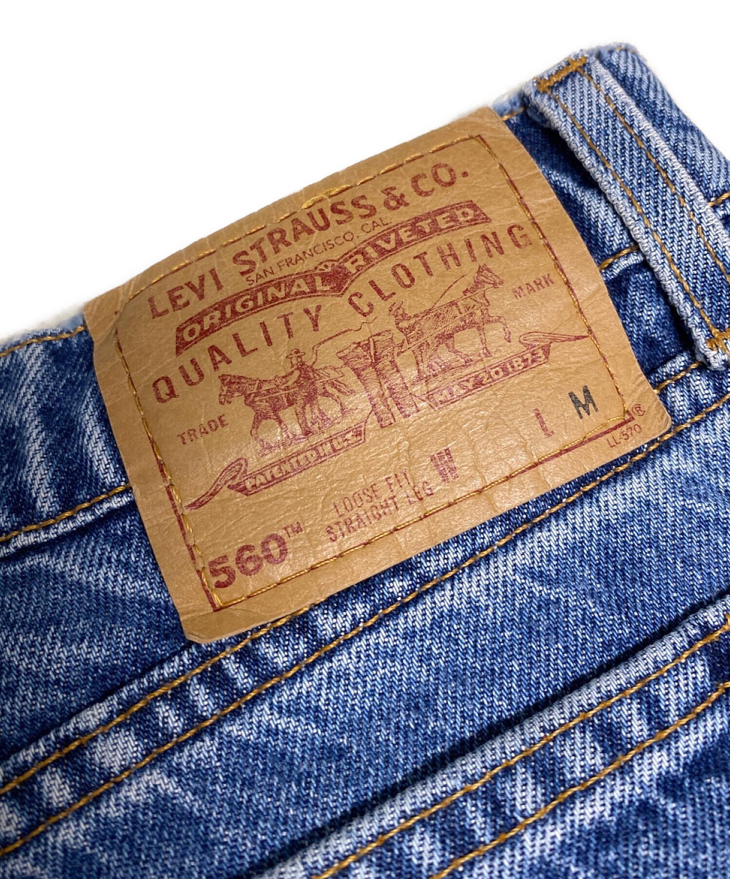 中古・古着通販】LEVI'S (リーバイス) 90's 560ワイドテーパードデニム