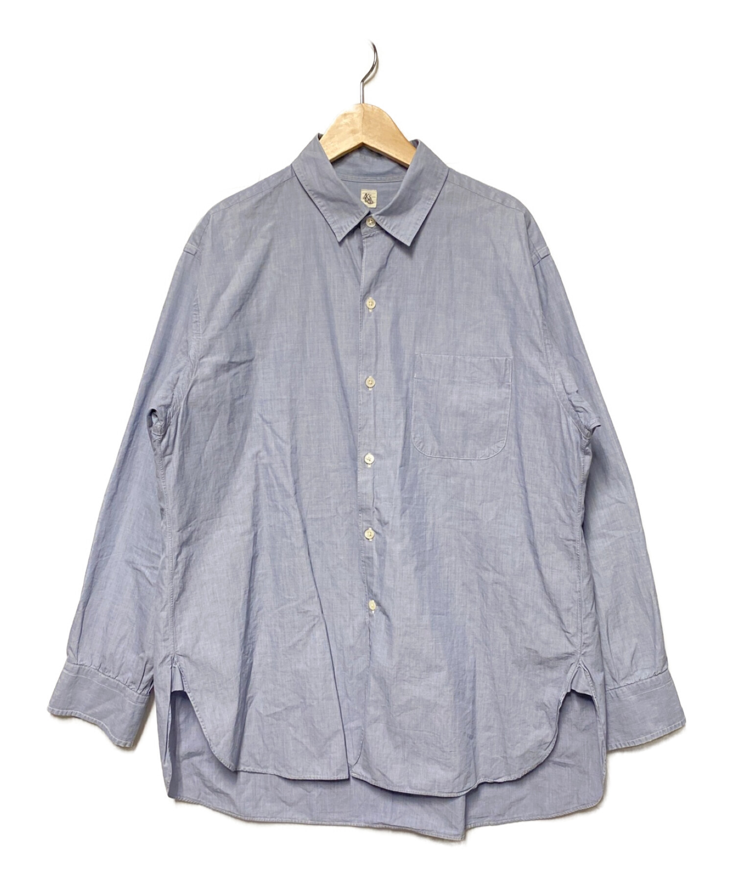 KAPTAIN SUNSHINE (キャプテンサンシャイン) Regular Collar Shirt スカイブルー サイズ:38